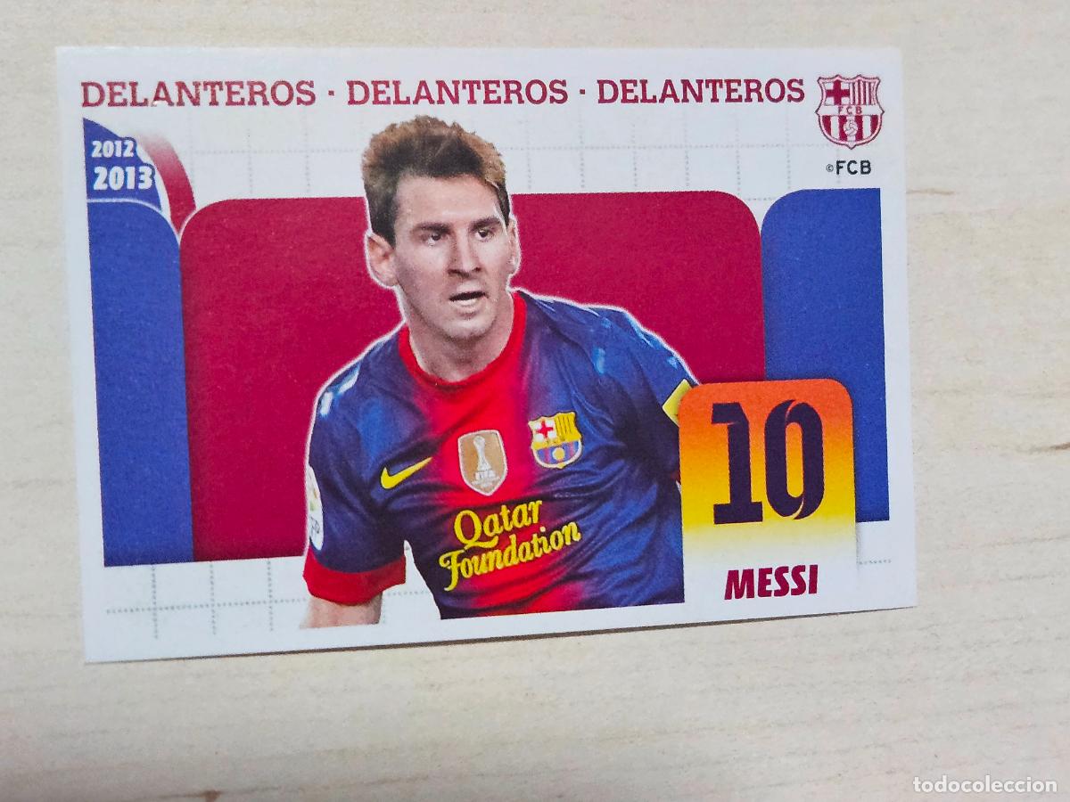 Figurine di Calcio: CROMO N&ordm; 25 MESSI - COLECCION OFICIAL BARCELONA 2012 - 2013 - PANINI - CROMO SIN PEGAR