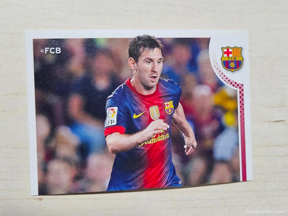 Cromos de f&uacute;tbol: CROMO N&ordm; 159 MESSI - COLECCION OFICIAL BARCELONA 2012 - 2013 - PANINI - CROMO SIN PEGAR
