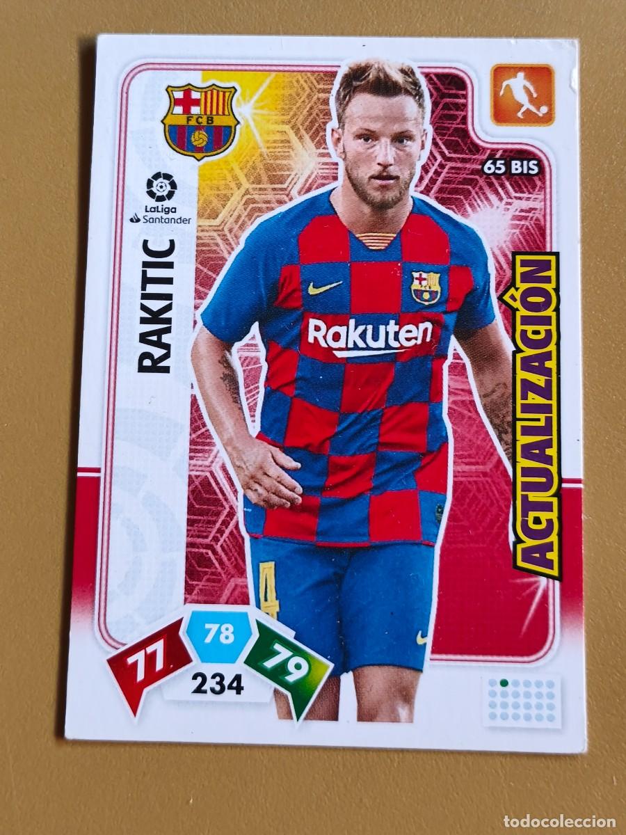 Cromos de f&uacute;tbol: rakitic, 2019 20 actualizacion