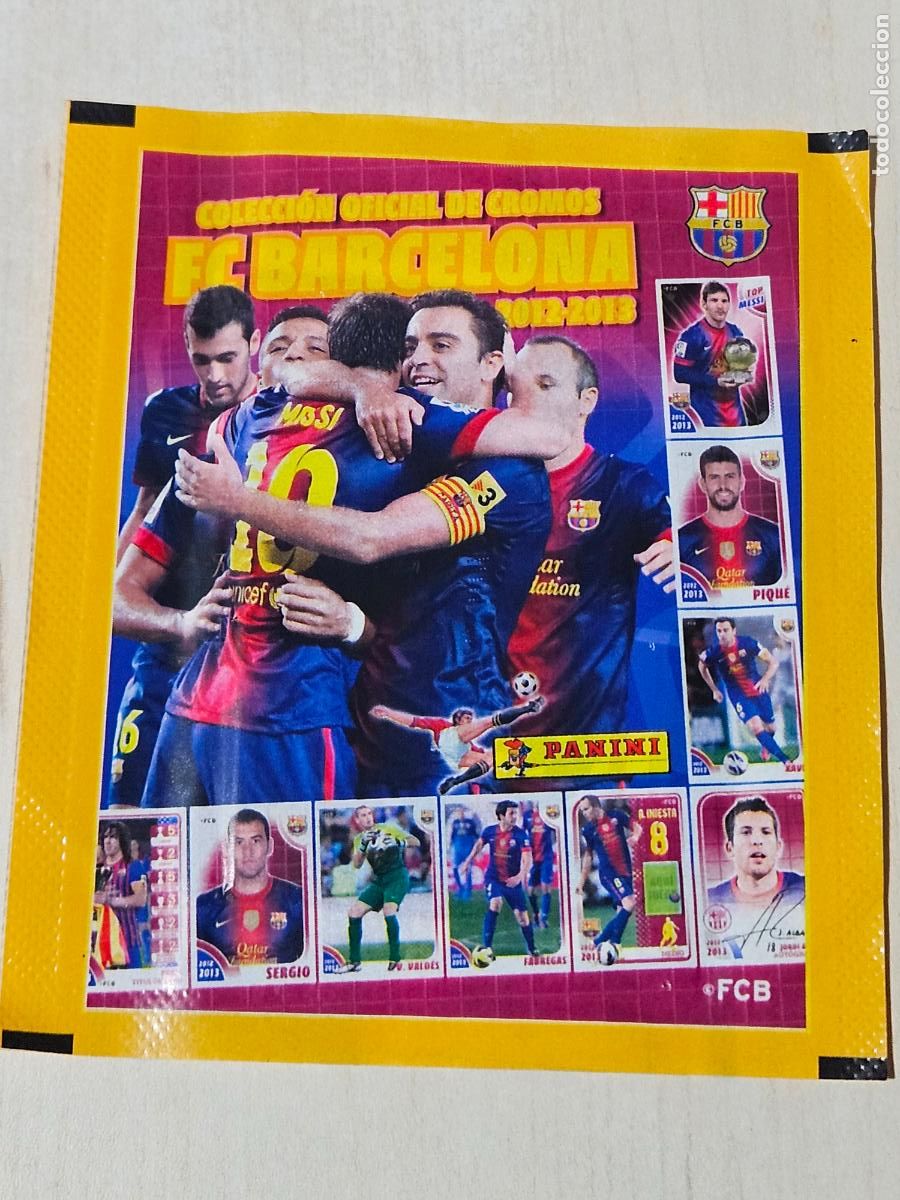 Cromos de Futebol: SOBRE DE LA COLECCION OFICIAL BARCELONA 2012 - 2013 - PANINI - VER FOTOS Y LEER DESCRIPCION