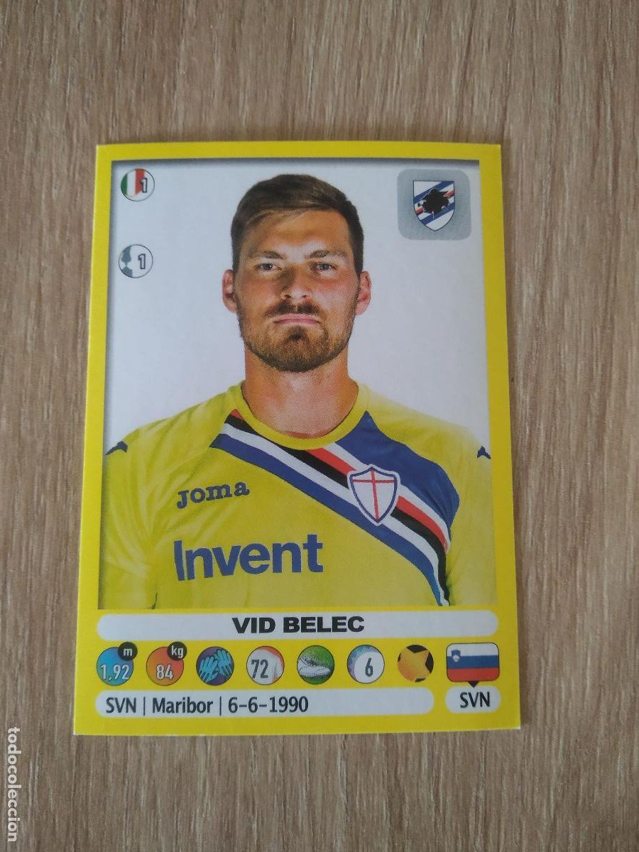 Cromos de Futebol: 426 VID BELEC SAMPDORIA CROMO FUTBOL PANINI LIGA ITALIA 18-19 CALCIATORI 2018-2019