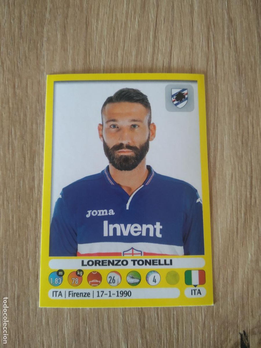 Cromos de f&uacute;tbol: 429 LORENZO TONELLI SAMPDORIA CROMO FUTBOL PANINI LIGA ITALIA 18-19 CALCIATORI 2018-2019