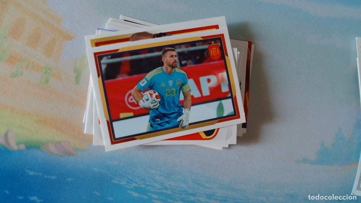 Cromos de f&uacute;tbol: Cromo N&ordm;6 Espa&ntilde;a 2026 Carrefour // Unai Sim&oacute;n