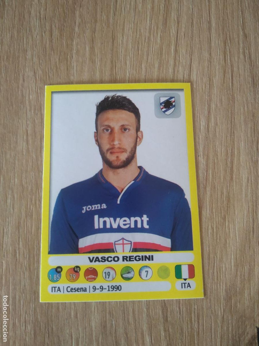 Cromos de f&uacute;tbol: 436 VASCO REGINI SAMPDORIA CROMO FUTBOL PANINI LIGA ITALIA 18-19 CALCIATORI 2018-2019
