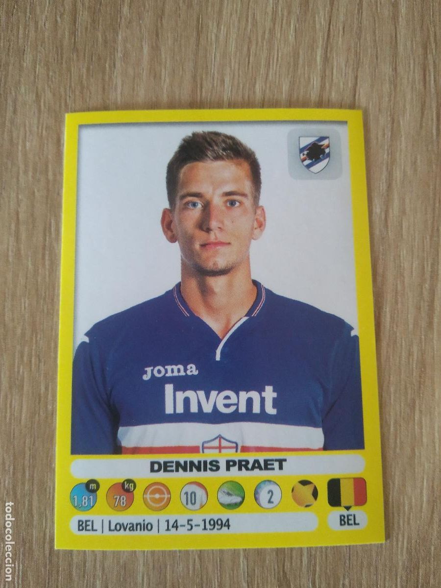 Cromos de f&uacute;tbol: 442 DENNIS PRAET SAMPDORIA CROMO FUTBOL PANINI LIGA ITALIA 18-19 CALCIATORI 2018-2019