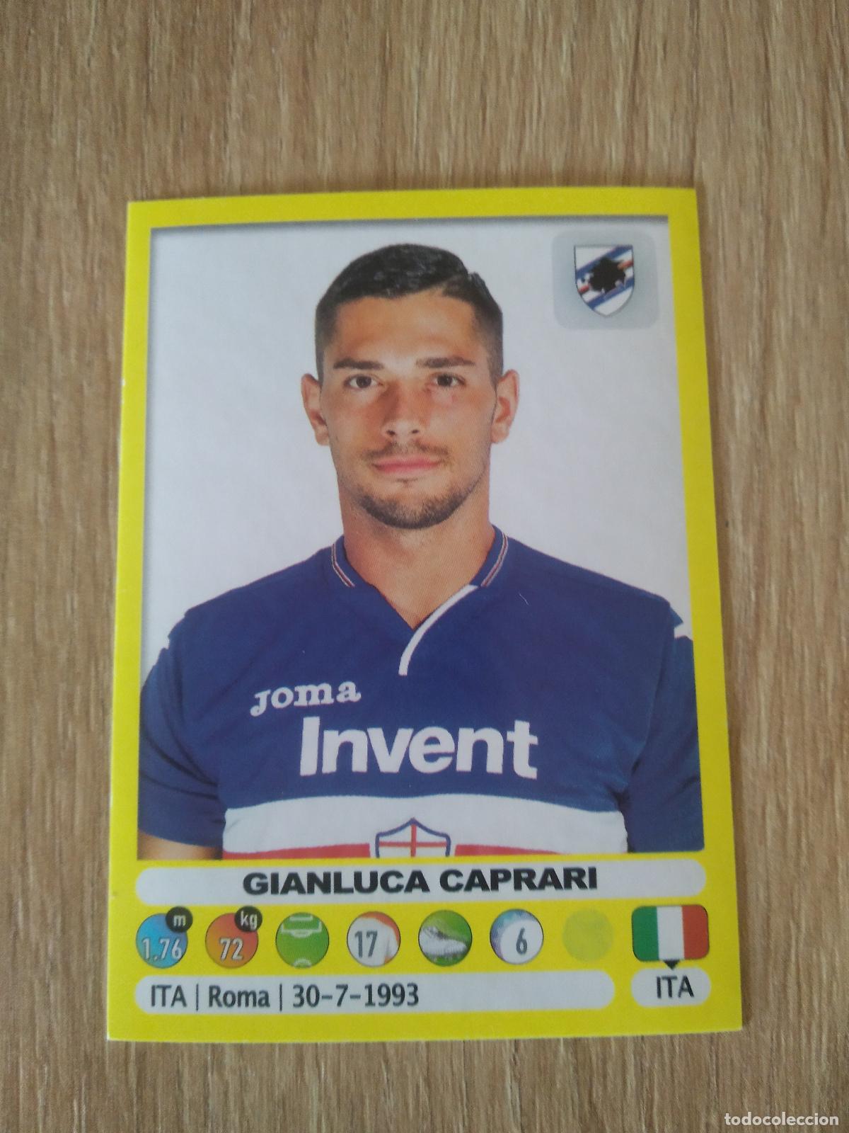 Cartes &agrave; collectionner de Football: 445 GIANLUCA CAPRARI SAMPDORIA CROMO FUTBOL PANINI LIGA ITALIA 18-19 CALCIATORI 2018-2019