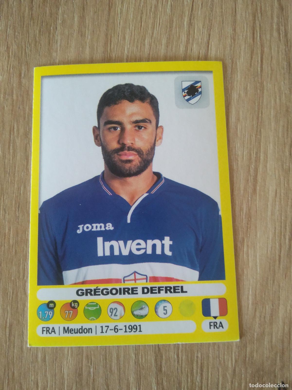 Cromos de f&uacute;tbol: 447 GREGOIRE DEFREL SAMPDORIA CROMO FUTBOL PANINI LIGA ITALIA 18-19 CALCIATORI 2018-2019