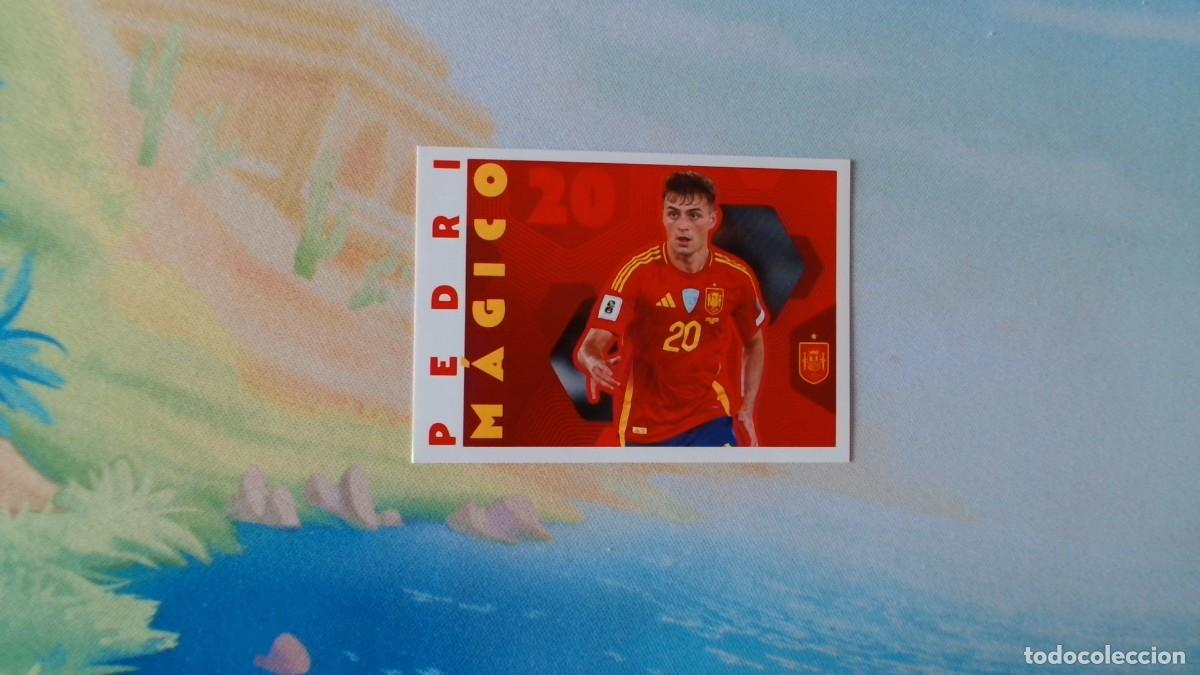 Cromos de f&uacute;tbol: Cromo N&ordm;69 Espa&ntilde;a 2026 Carrefour // Pedri M&Aacute;GICO
