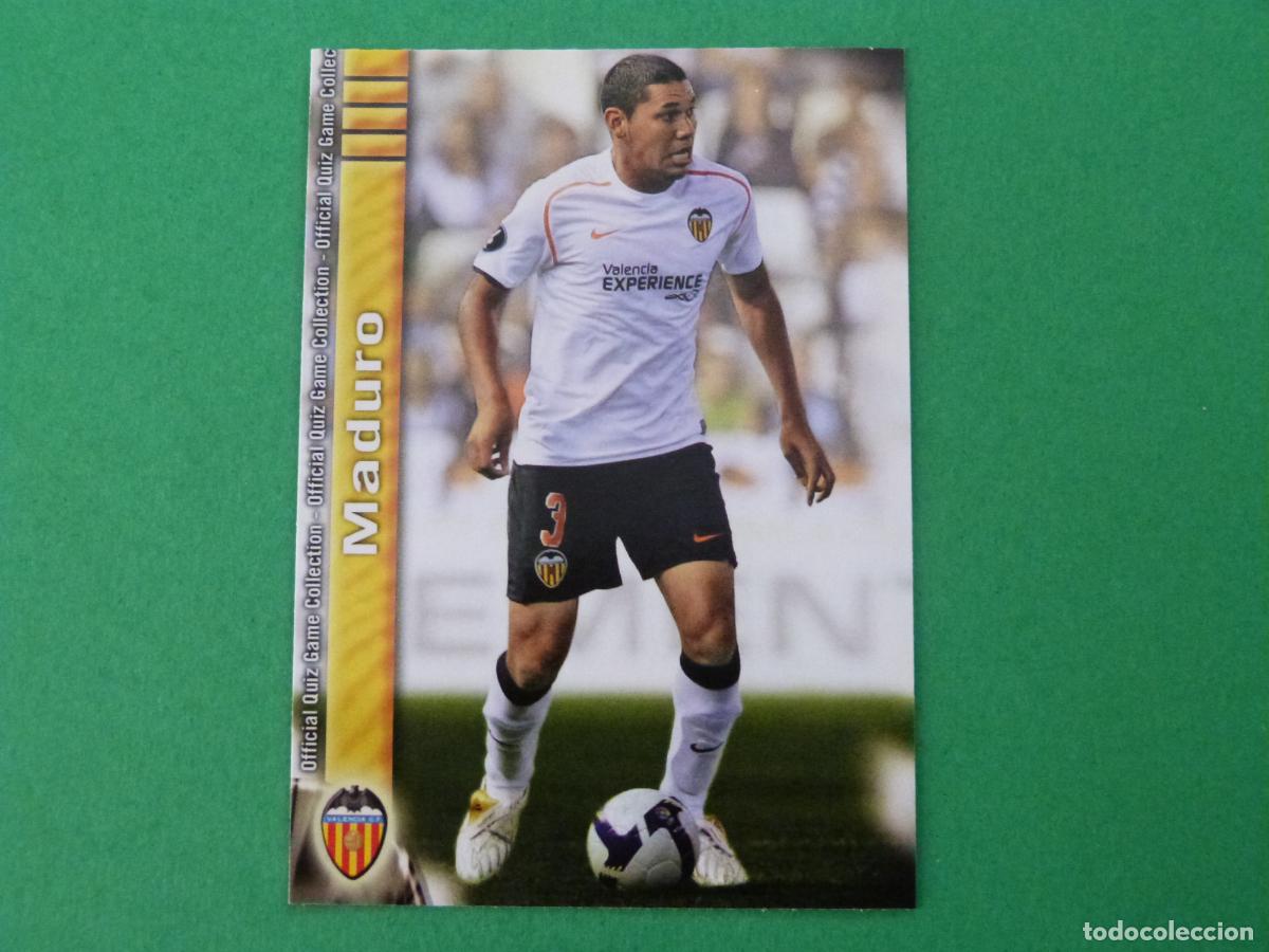 Cromos de f&uacute;tbol: TRADING CARD FUTBOL MADURO VALENCIA C.F. N&ordm; 147 FICHAS LIGA MUNDICROMO 2009-2010/09-10