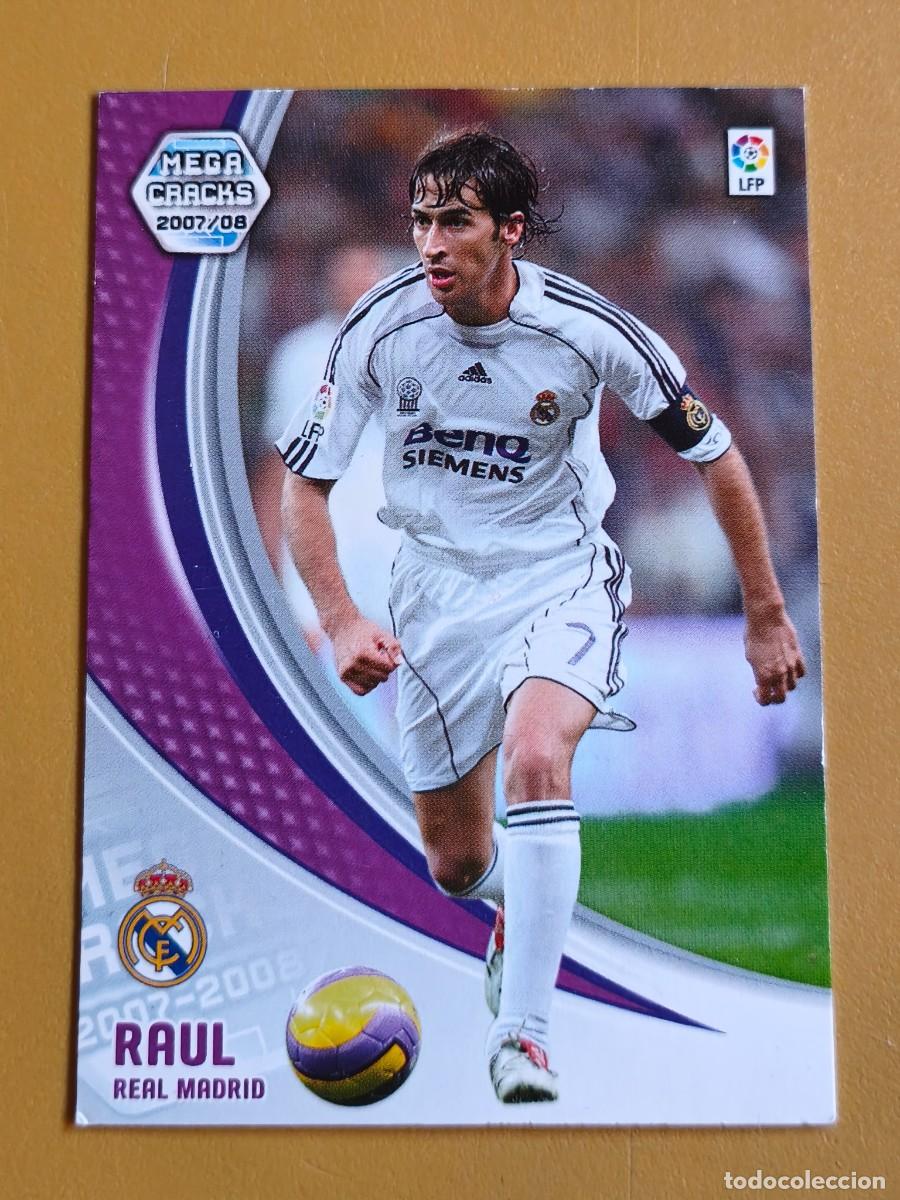 Cromos de f&uacute;tbol: raul, 2007 08 megacracks