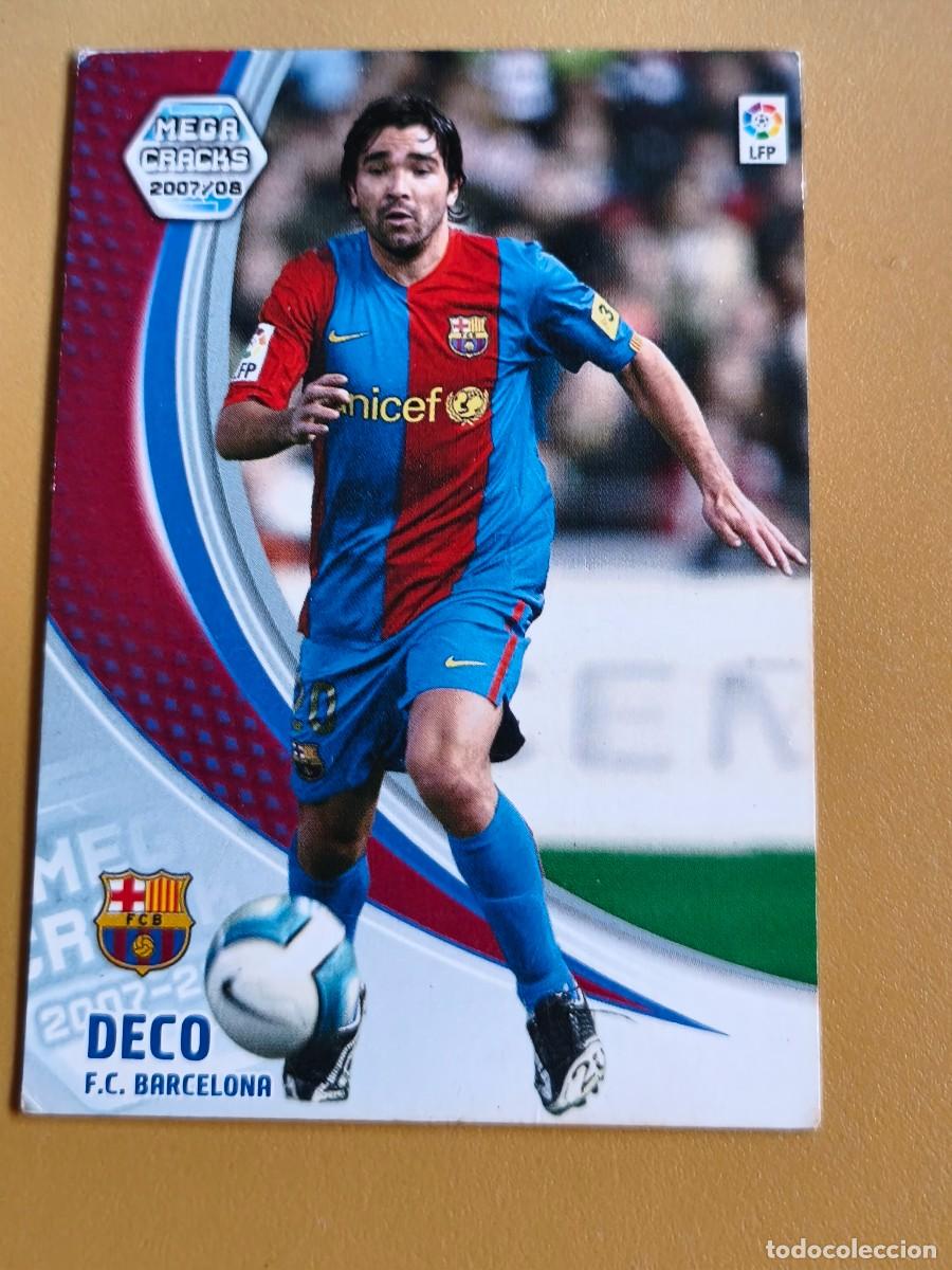 Cromos de f&uacute;tbol: deco, 2007 08 megacracks