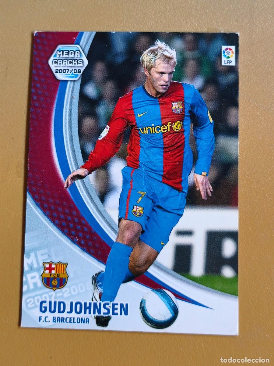 Cromos de f&uacute;tbol: gudjohnsen, 2007 08 megacracks