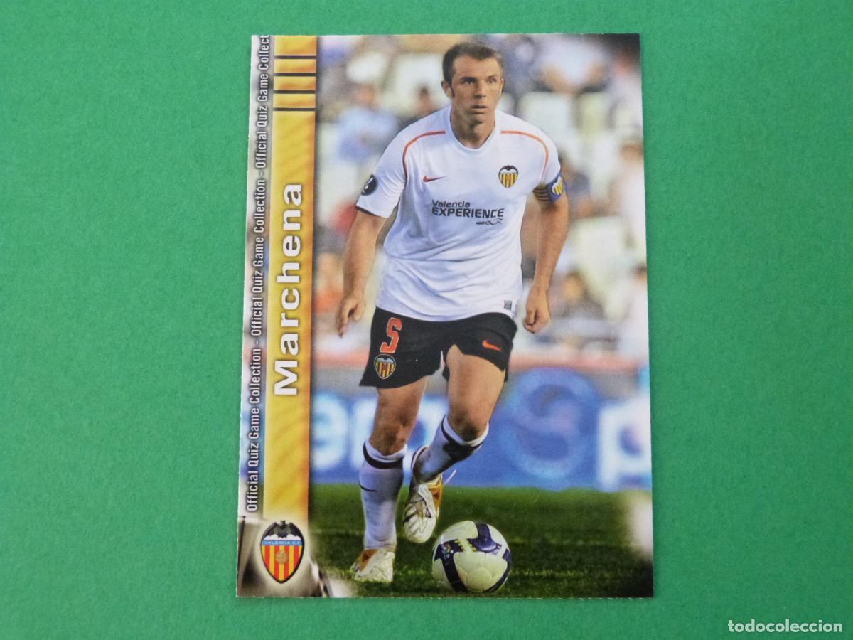 Cromos de f&uacute;tbol: TRADING CARD FUTBOL MARCHENA VALENCIA C.F. N&ordm; 143 FICHAS LIGA MUNDICROMO 2009-2010/09-10