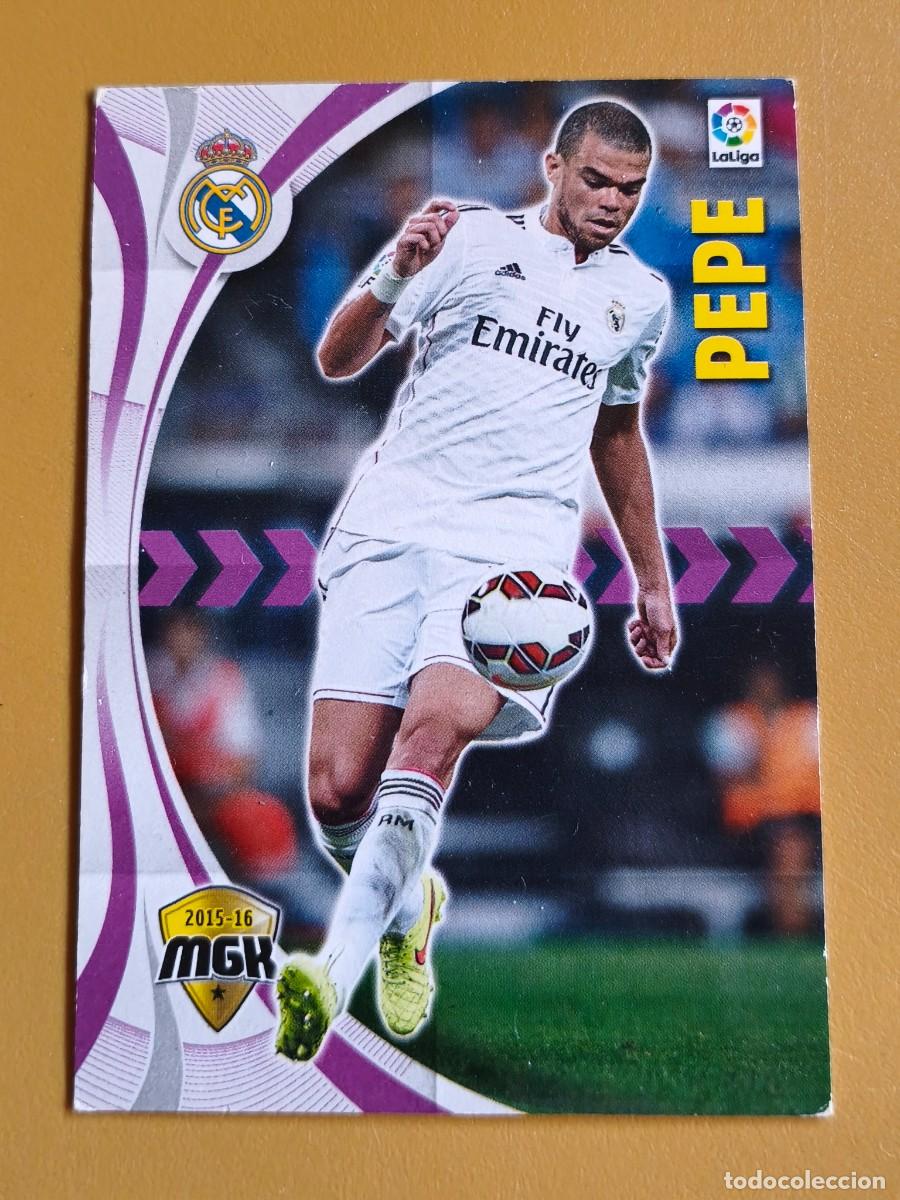 Cromos de f&uacute;tbol: pepe, 2015 16 megacracks