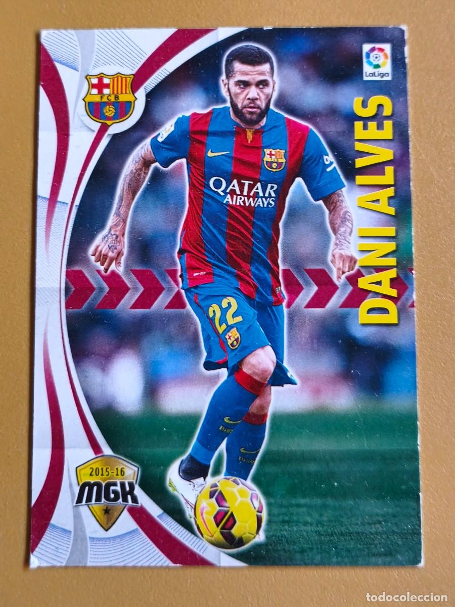 Cromos de f&uacute;tbol: dani alves, 2015 16 megacracks
