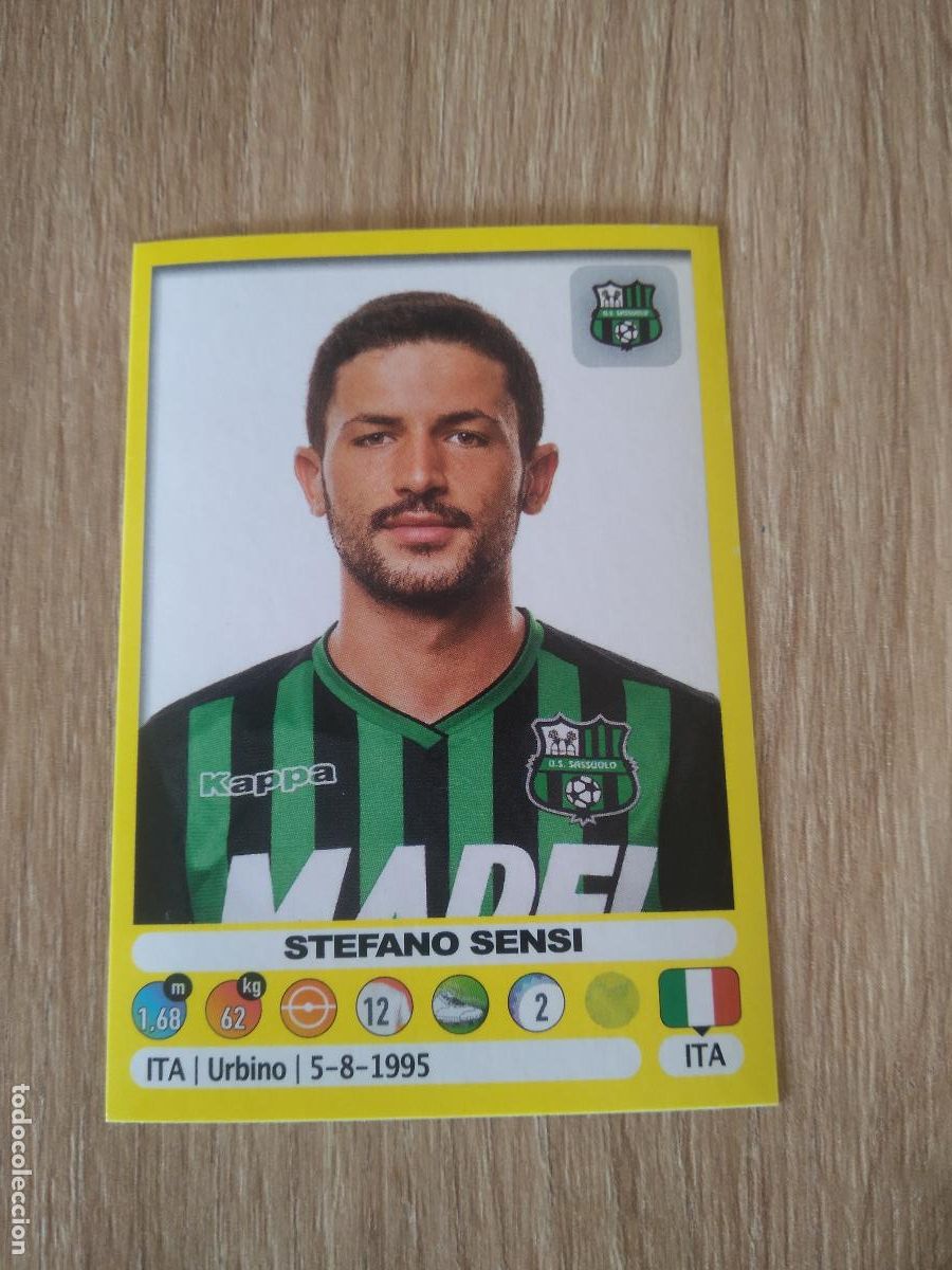 Cromos de f&uacute;tbol: 465 STEFANO SENSI SASSUOLO CROMO FUTBOL PANINI LIGA ITALIA 18-19 CALCIATORI 2018-2019