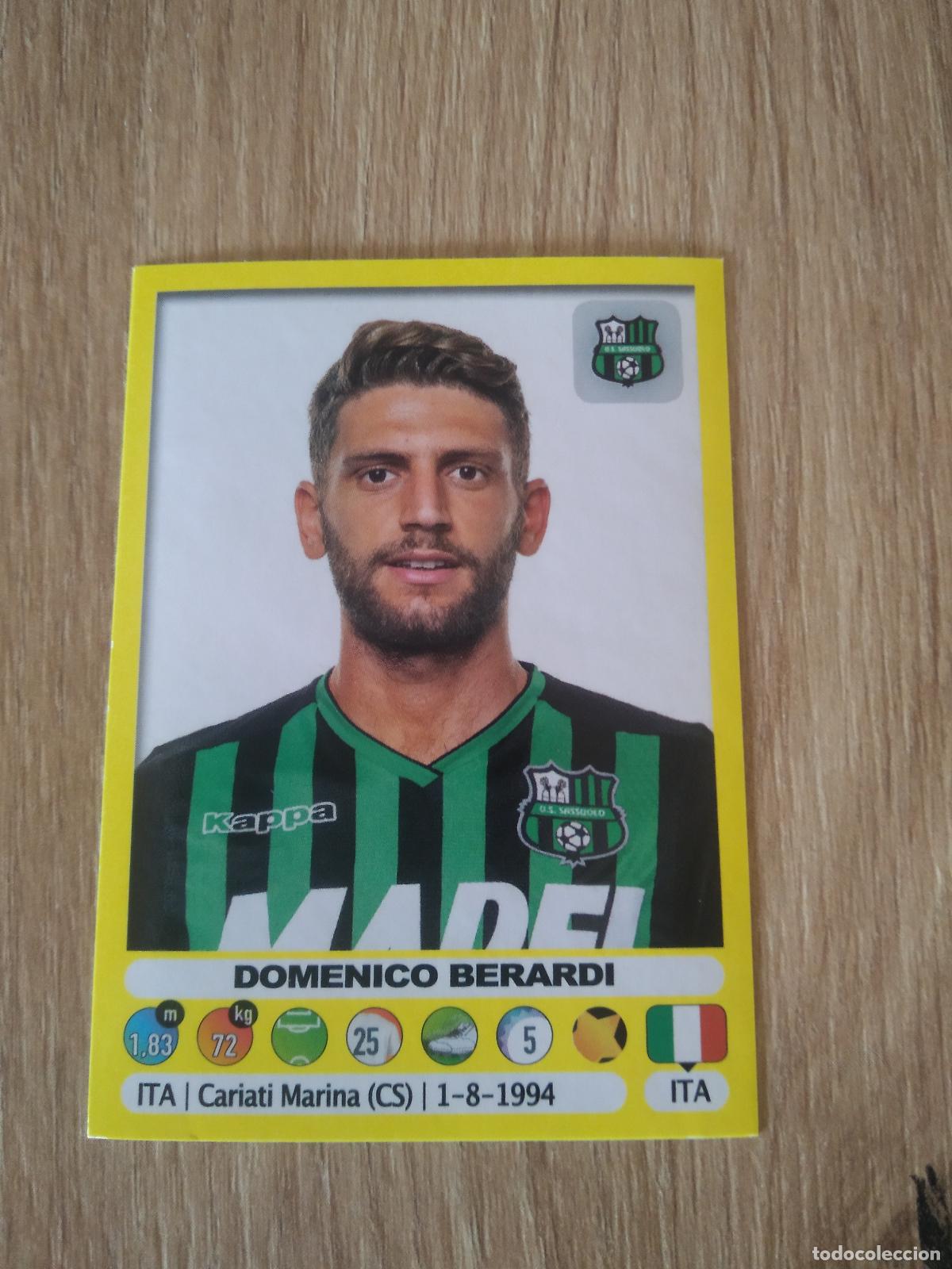 Cromos de f&uacute;tbol: 474 DOMENICO BERARDI SASSUOLO CROMO FUTBOL PANINI LIGA ITALIA 18-19 CALCIATORI 2018-2019