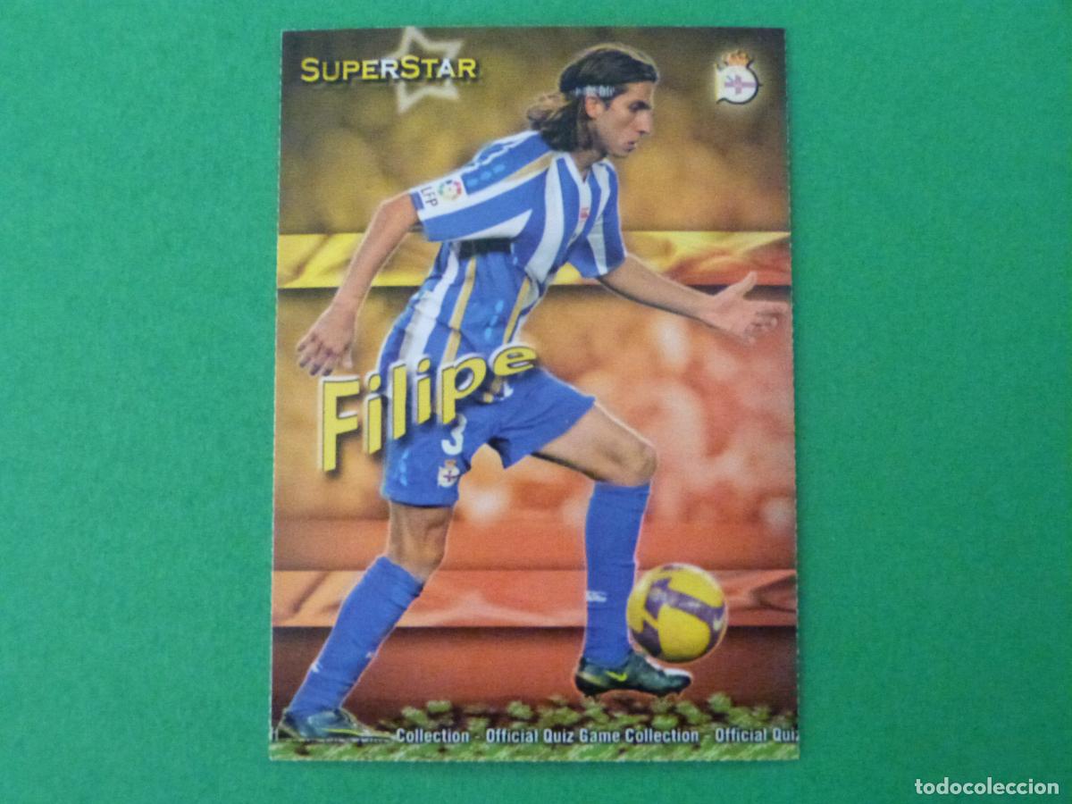 Cromos de f&uacute;tbol: TRADING CARD FUTBOL FILIPE DEPORTIVO LA CORU&Ntilde;A MATE N&ordm; 187 FICHAS LIGA MUNDICROMO 2009-2010/09-10
