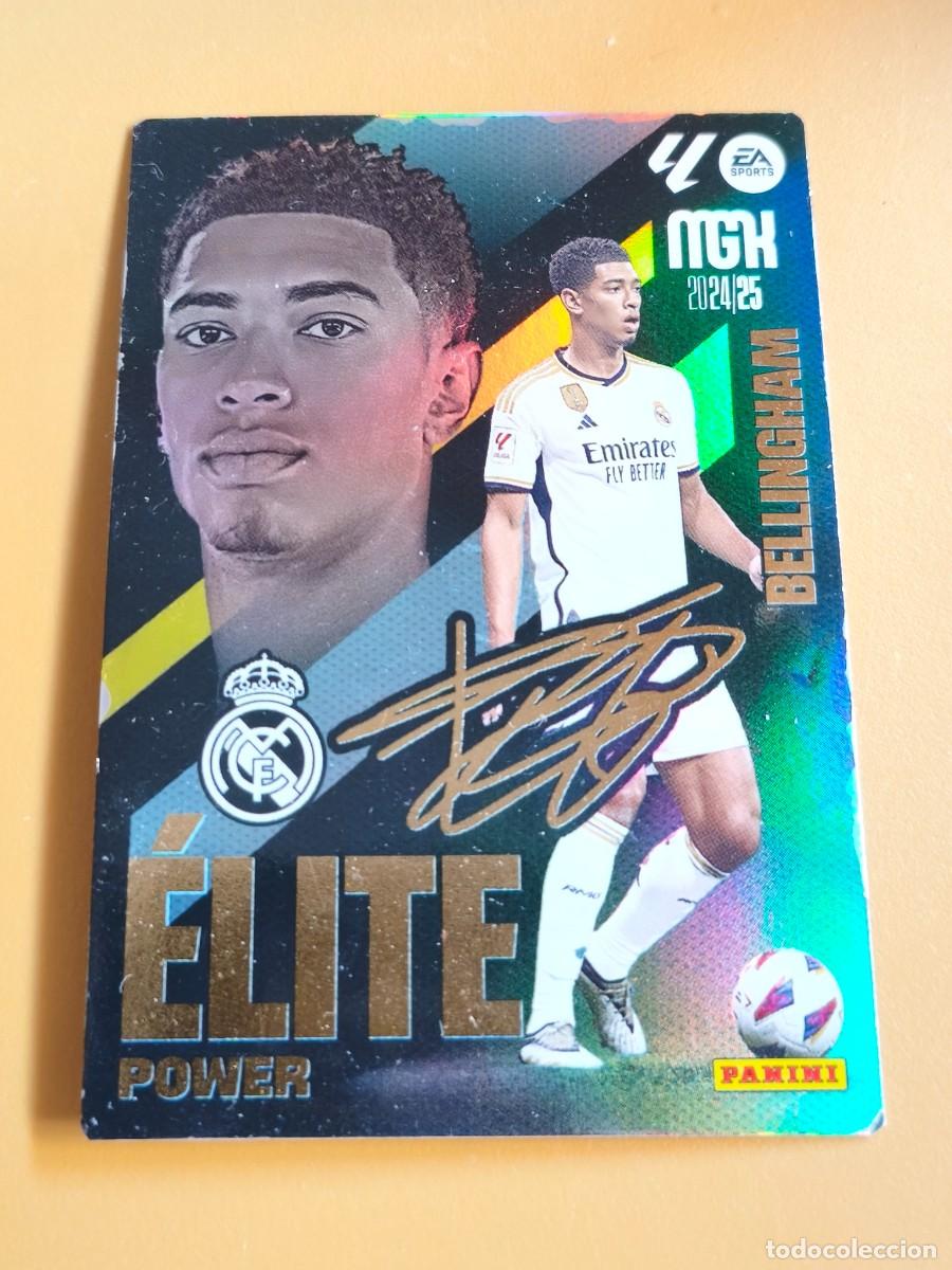 Cromos de f&uacute;tbol: bellingham, 2024 25 power firmada
