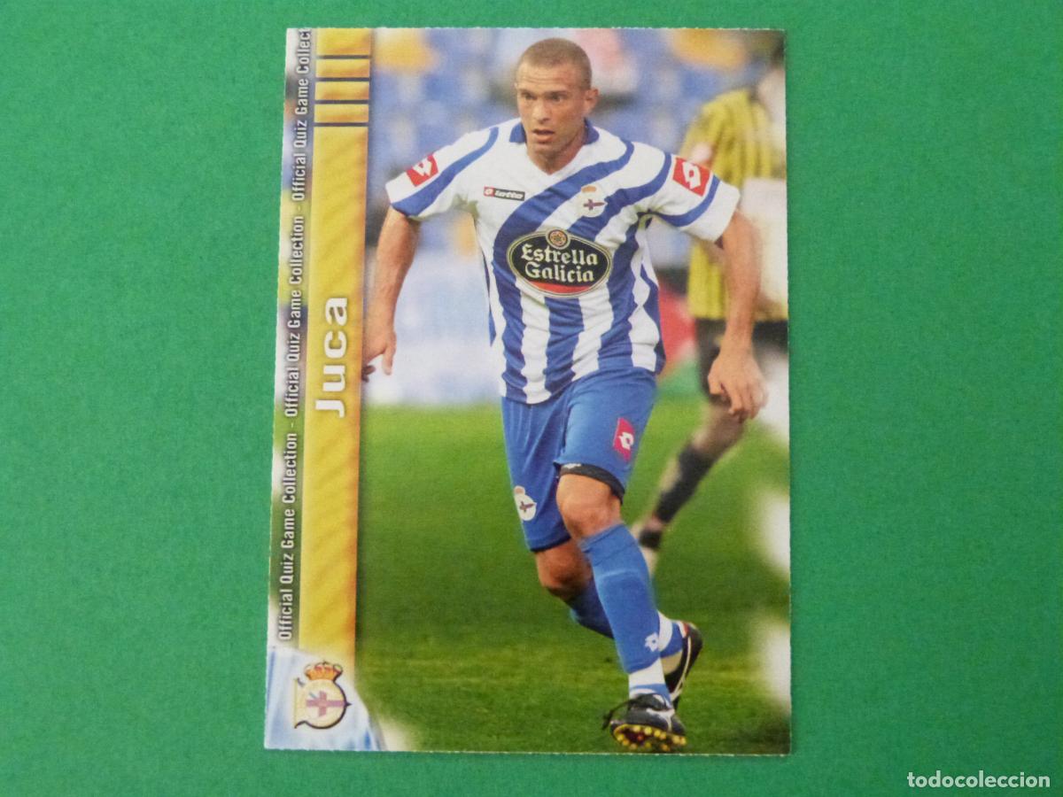 Cromos de f&uacute;tbol: TRADING CARD FUTBOL JUCA DEPORTIVO LA CORU&Ntilde;A N&ordm; 178 FICHAS LIGA MUNDICROMO 2009-2010/09-10