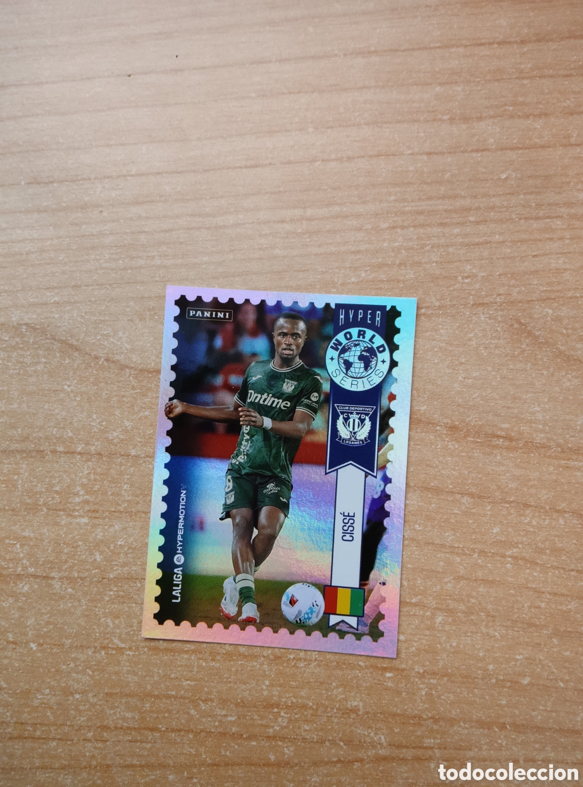 Cromos de f&uacute;tbol: 442 CISSE LEGANES HYPER WORLD SERIES LIGA HYPERMOTION 2025 2026