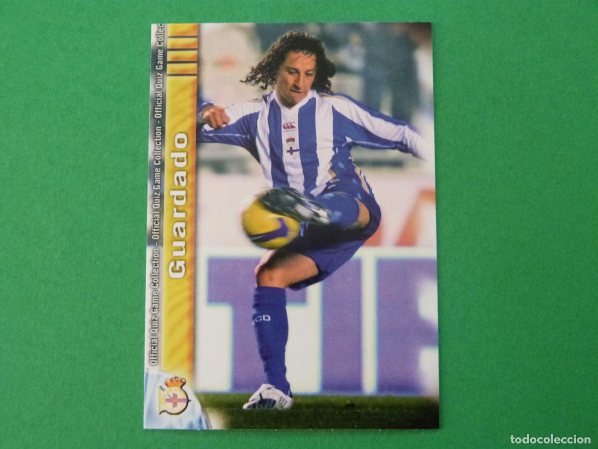 Cromos de f&uacute;tbol: TRADING CARD FUTBOL GUARDADO DEPORTIVO LA CORU&Ntilde;A N&ordm; 175 FICHAS LIGA MUNDICROMO 2009-2010/09-10