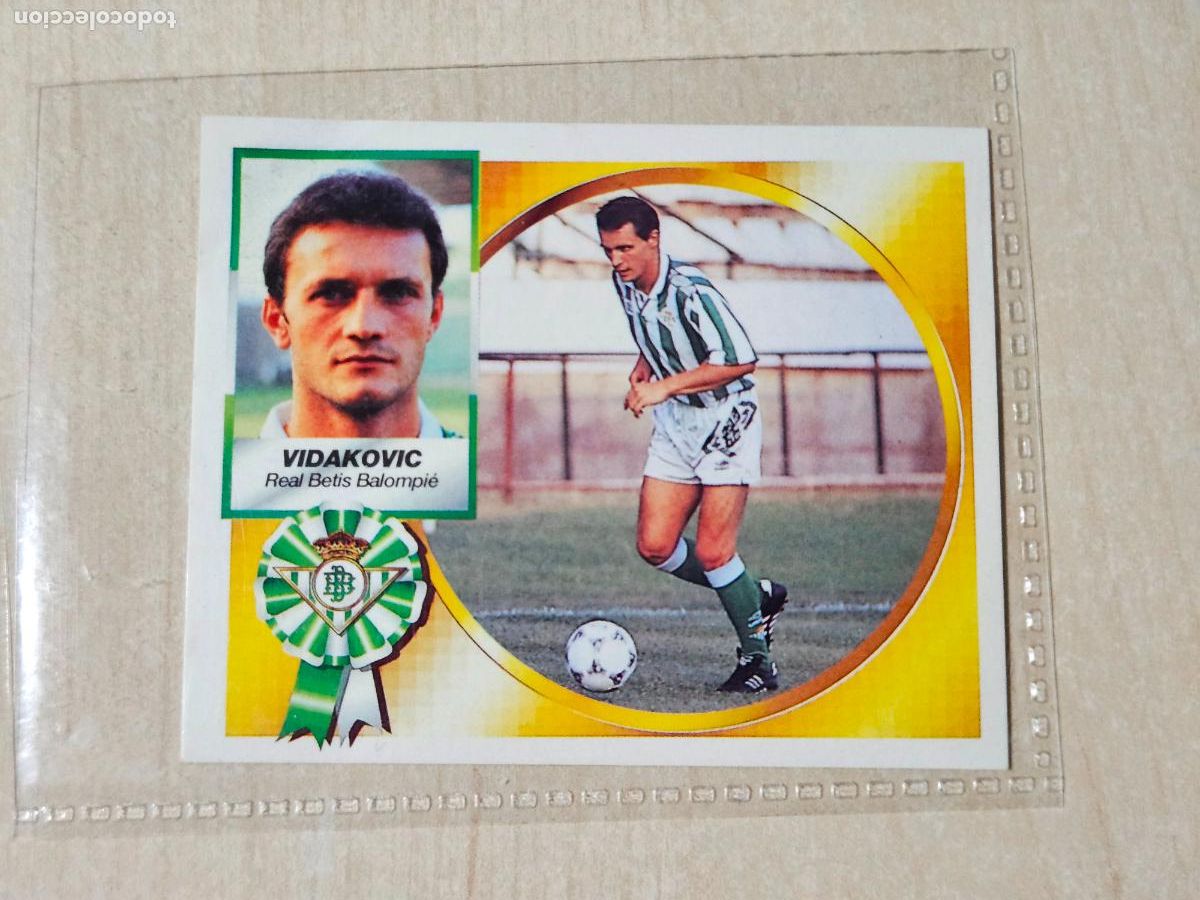 Cromos de f&uacute;tbol: COMPLETA TU ALBUM ESTE 94 95 COLOCA VIDAKOVIC - VENTANILLA -