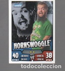 Cromos de f&uacute;tbol: CROMO DE LUCHA LIBRE TOPPS SLAM ATTAX RUMBLE DEL A&Ntilde;O 2008 HORNSWOGGLE