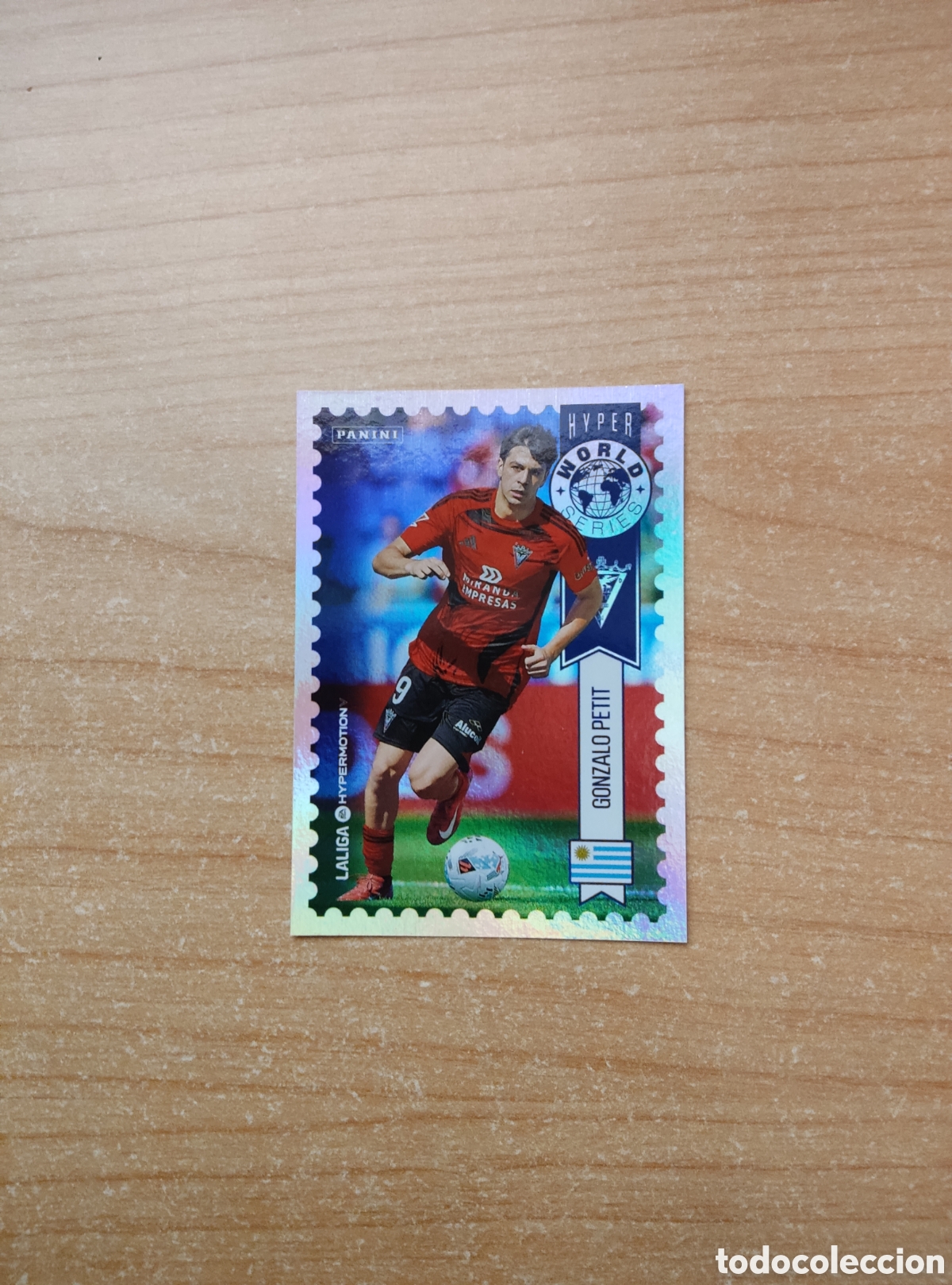 Cromos de f&uacute;tbol: 445 GONZALO PETIT MIRANDES HYPER WORLD SERIES LIGA HYPERMOTION 2025 2026