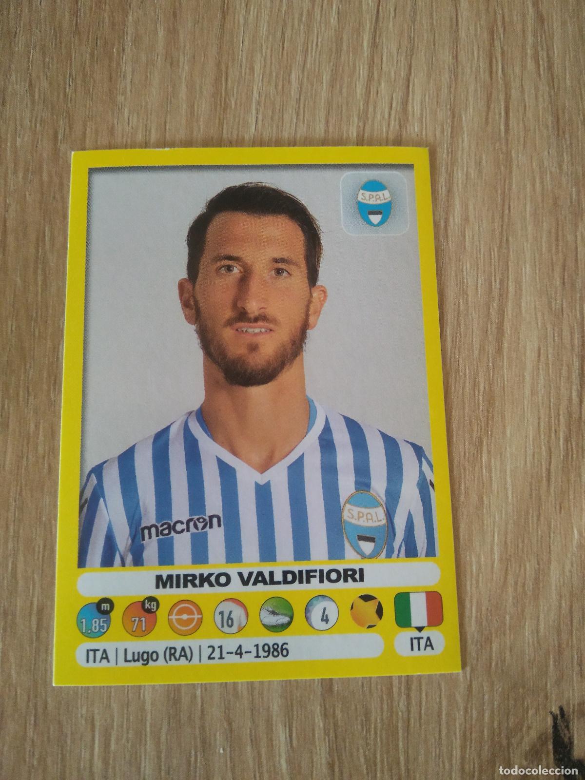 Cromos de f&uacute;tbol: 498 MIRKO VALDIFIORI SPAL CROMO FUTBOL PANINI LIGA ITALIA 18-19 CALCIATORI 2018-2019