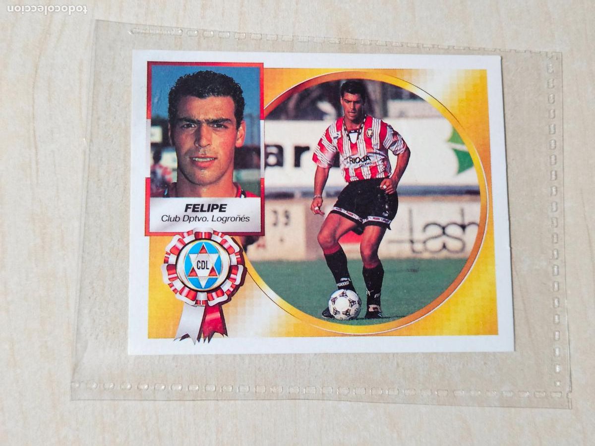 Cromos de f&uacute;tbol: COMPLETA TU ALBUM ESTE 94 95 COLOCA FELIPE - VENTANILLA -