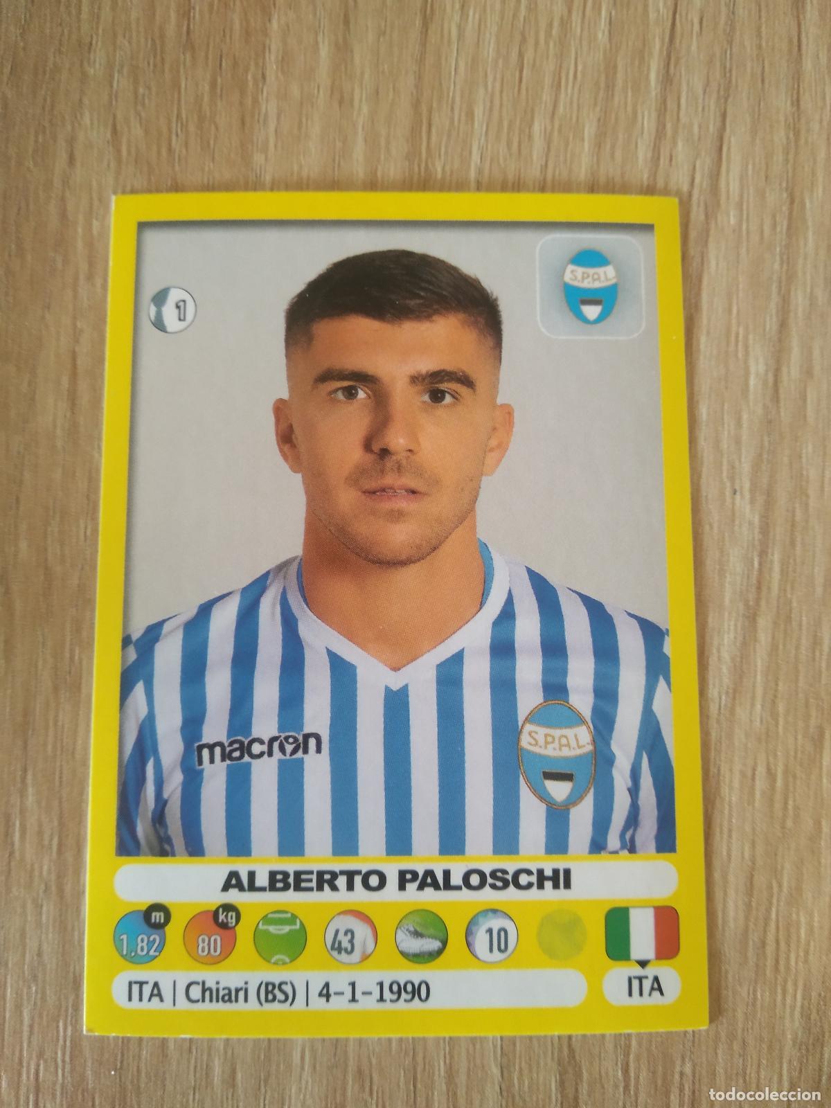 Cromos de f&uacute;tbol: 502 ALBERTO PALOSCHI SPAL CROMO FUTBOL PANINI LIGA ITALIA 18-19 CALCIATORI 2018-2019