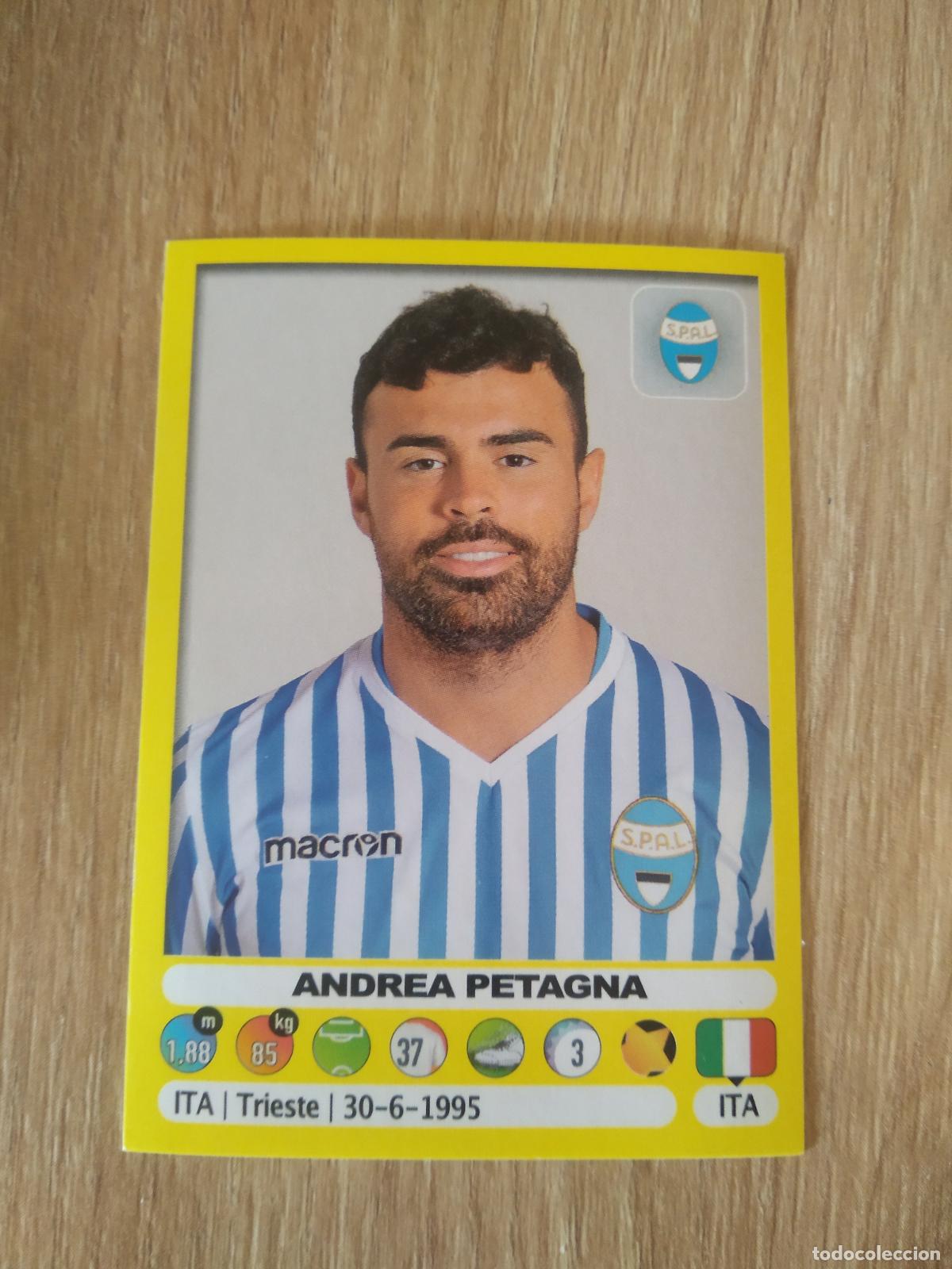 Cromos de f&uacute;tbol: 503 ANDREA PETAGNA SPAL CROMO FUTBOL PANINI LIGA ITALIA 18-19 CALCIATORI 2018-2019