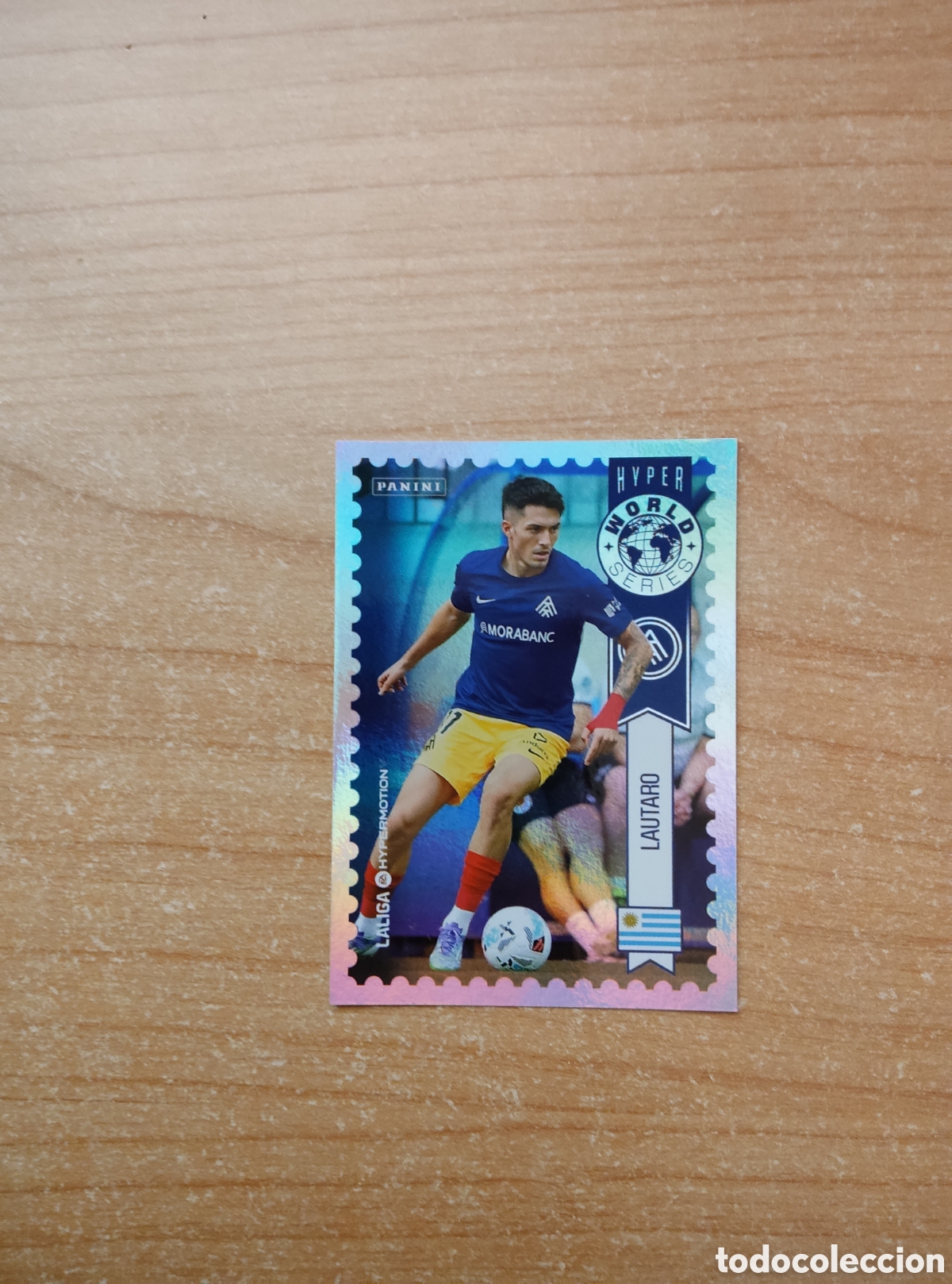 Cromos de f&uacute;tbol: 448 LAUTARO ANDORRA HYPER WORLD SERIES LIGA HYPERMOTION 2025 2026