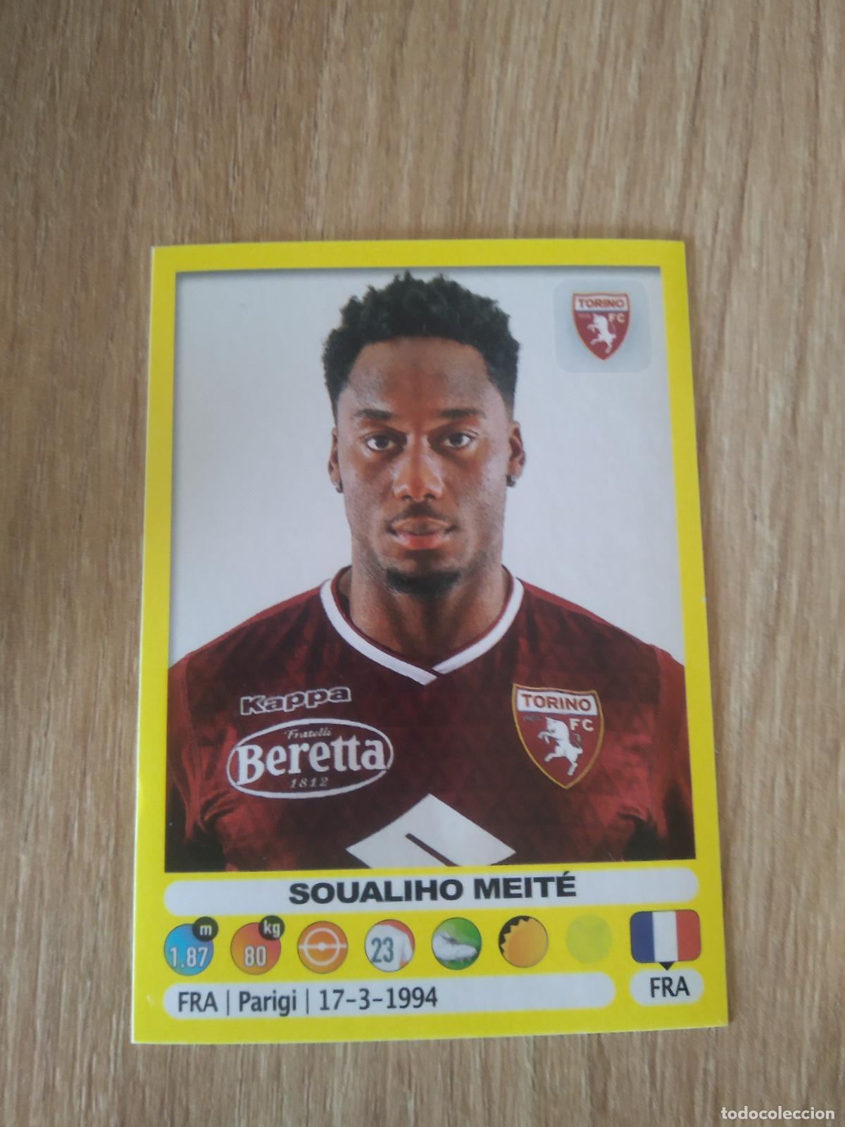 Cromos de f&uacute;tbol: 525 SOUALIHO MEITE TORINO CROMO FUTBOL PANINI LIGA ITALIA 18-19 CALCIATORI 2018-2019