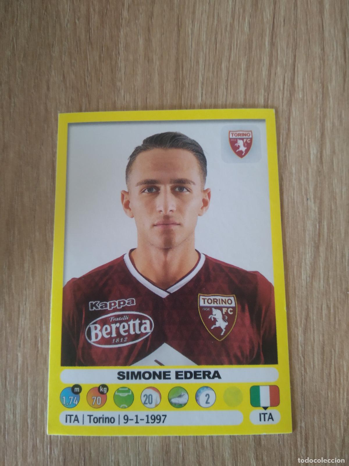 Cromos de f&uacute;tbol: 529 SIMONE EDERA TORINO CROMO FUTBOL PANINI LIGA ITALIA 18-19 CALCIATORI 2018-2019