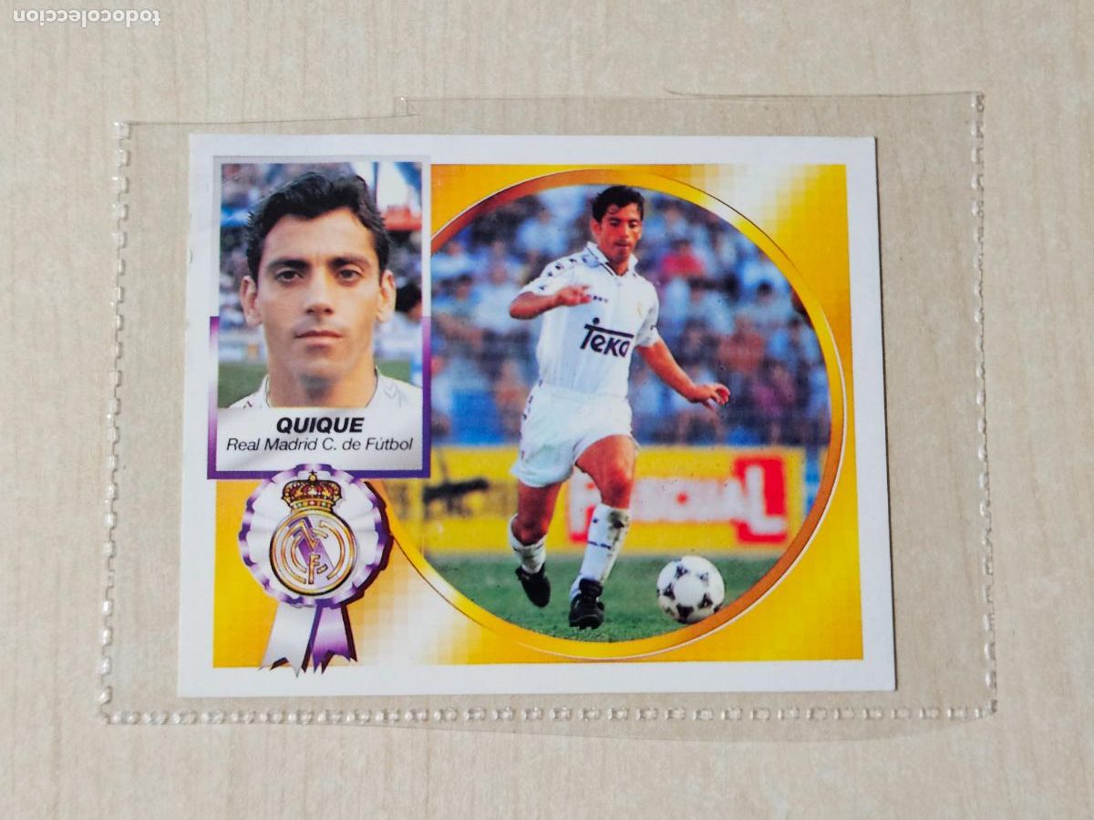 Cromos de f&uacute;tbol: COMPLETA TU ALBUM ESTE 94 95 FICHAJE 8 VERSION QUIQUE - VENTANILLA -