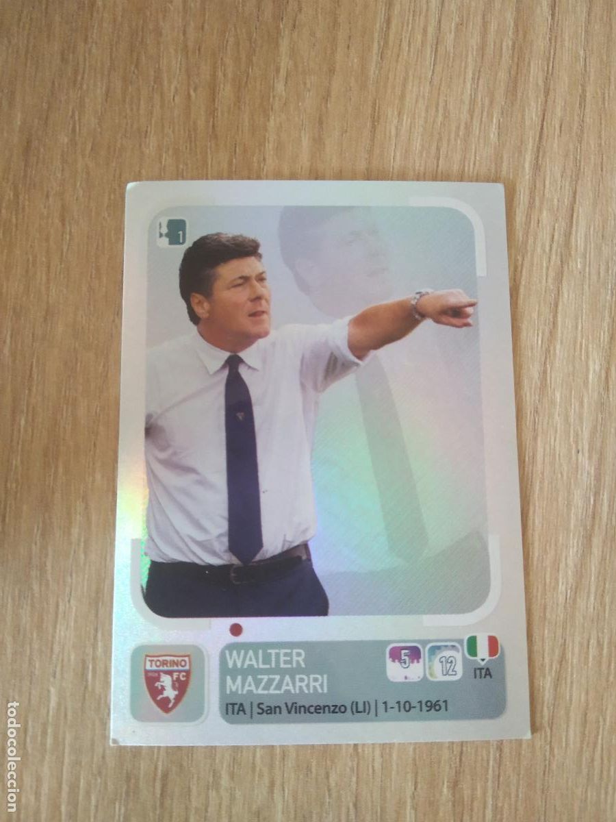 Cromos de f&uacute;tbol: 536 WALTER MAZZARRI TORINO CROMO FUTBOL PANINI LIGA ITALIA 18-19 CALCIATORI 2018-2019