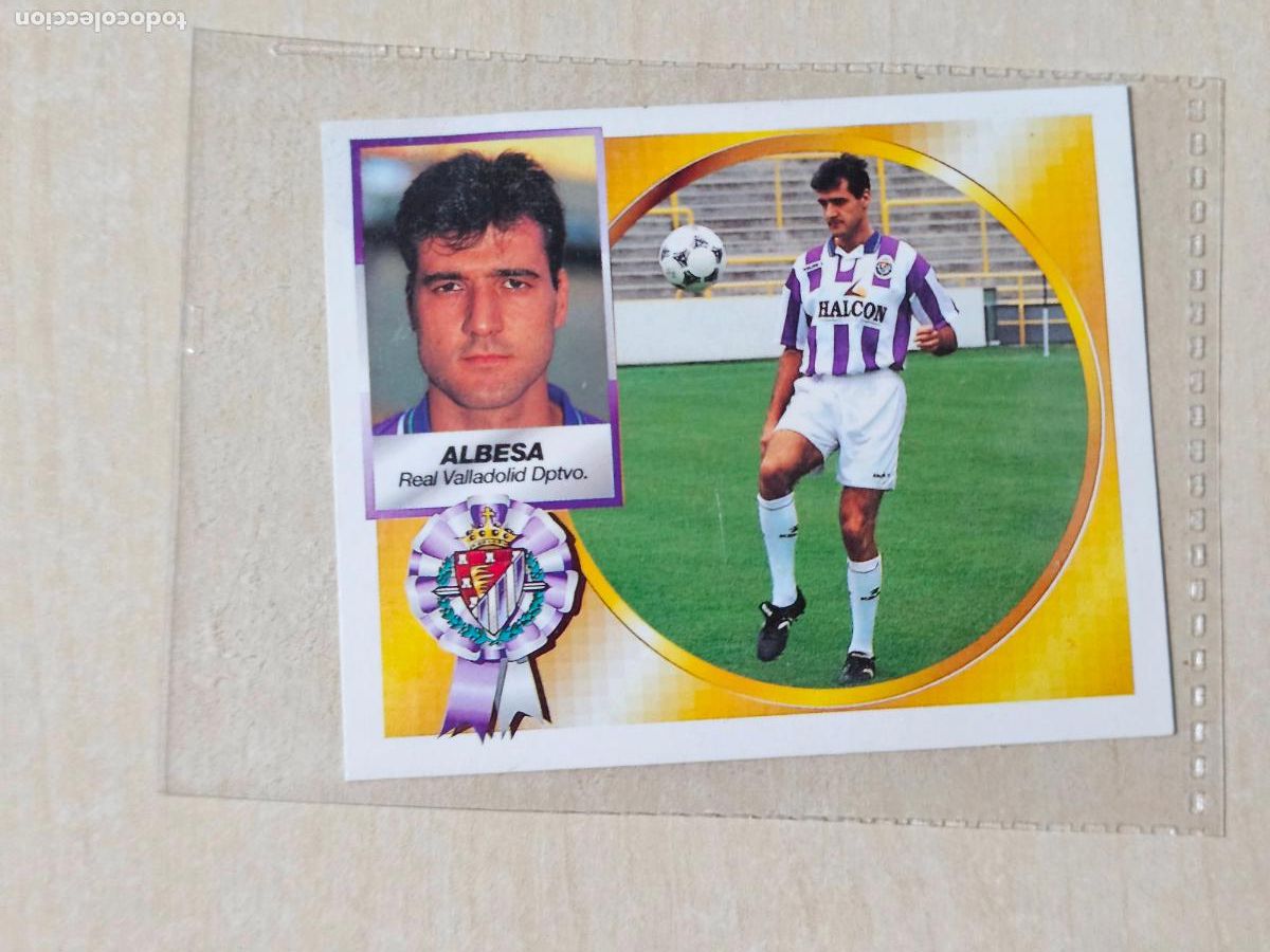 Cromos de f&uacute;tbol: COMPLETA TU ALBUM ESTE 94 95 FICHAJE 16 VERSION ALBESA - VENTANILLA -