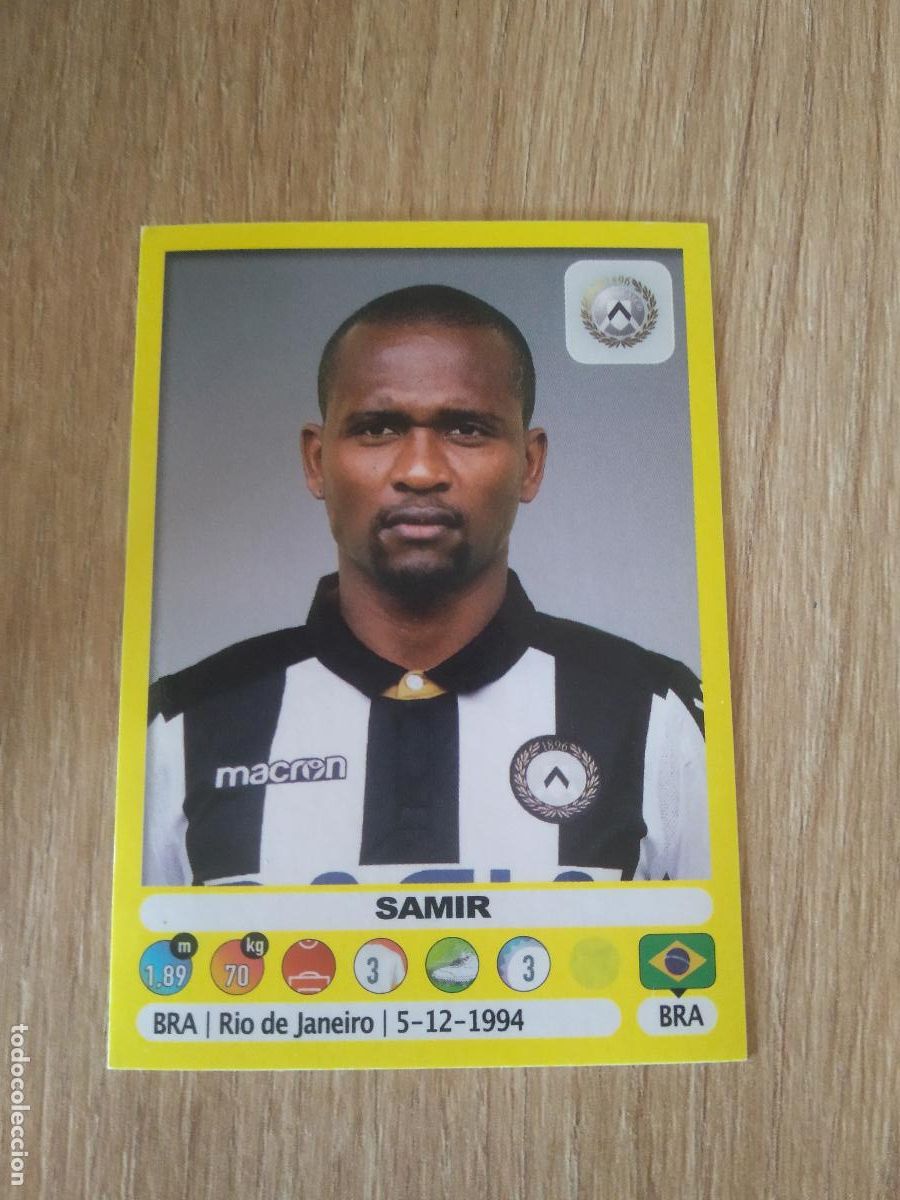 Cromos de f&uacute;tbol: 541 SAMIR UDINESE CROMO FUTBOL PANINI LIGA ITALIA 18-19 CALCIATORI 2018-2019