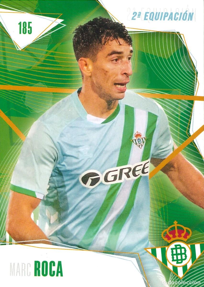 Cromos de f&uacute;tbol: FUTBOL - BETIS CARDS - 2025-2026 - 25-26 - REAL BETIS - 185 - MARC ROCA - 2&ordf; EQUIPACION