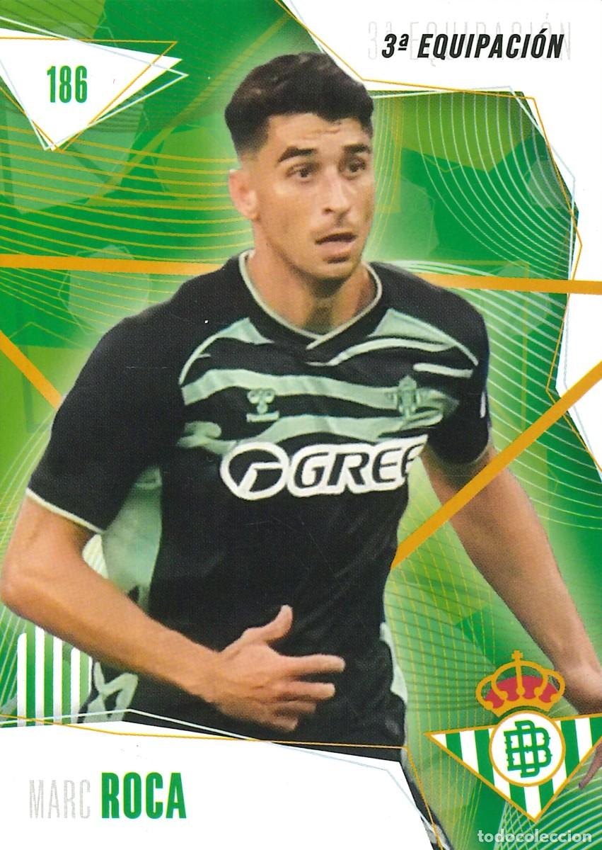 Cromos de f&uacute;tbol: FUTBOL - BETIS CARDS - 2025-2026 - 25-26 - REAL BETIS - 186 - MARC ROCA - 3&ordf; EQUIPACION