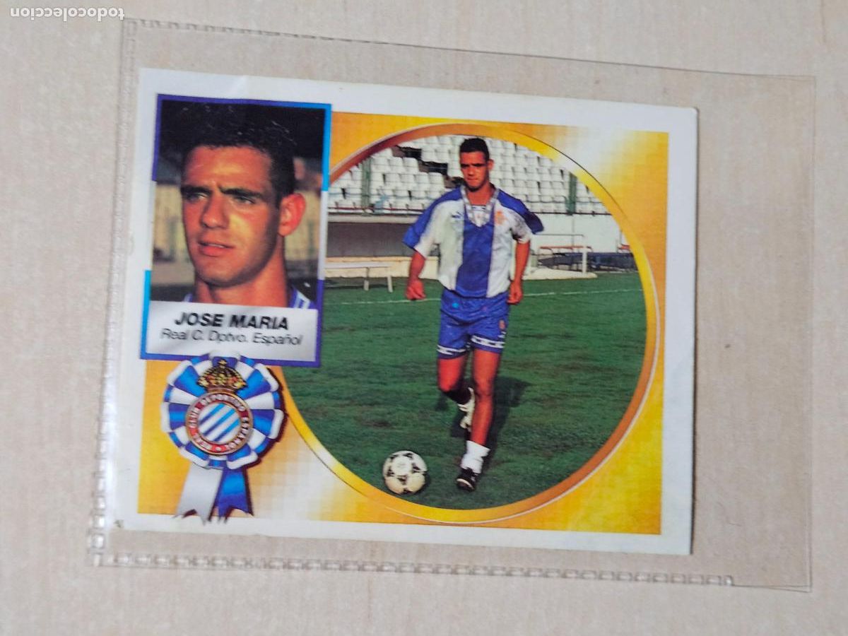 Cromos de f&uacute;tbol: COMPLETA TU ALBUM ESTE 94 95 FICHAJE 34 BIS JOSE MARIA - VENTANILLA -