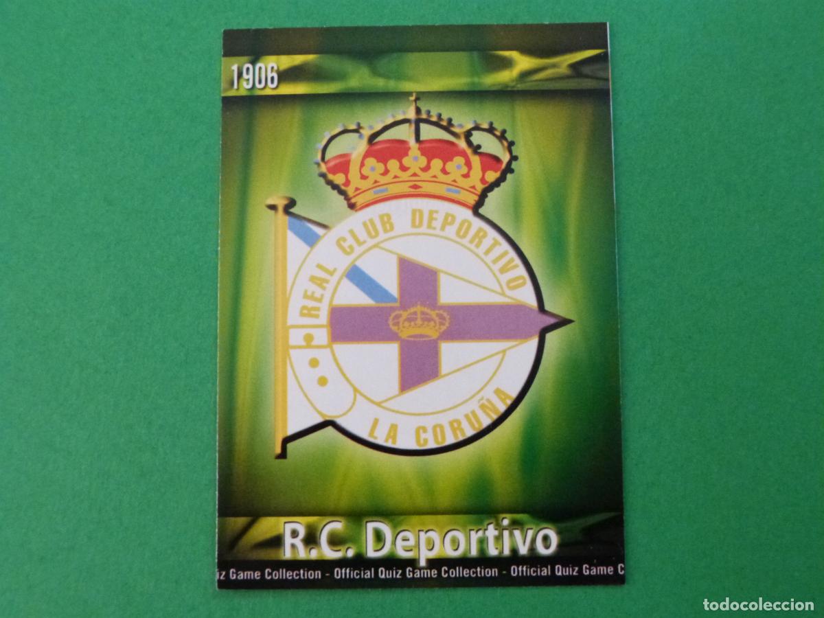 Cromos de f&uacute;tbol: TRADING CARD FUTBOL ESCUDO DEPORTIVO LA CORU&Ntilde;A MATE N&ordm; 163 FICHAS LIGA MUNDICROMO 2009-2010/09-10