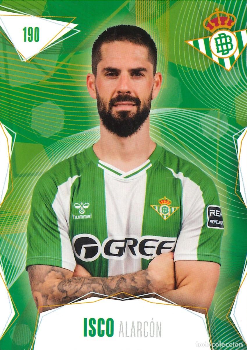 Cromos de f&uacute;tbol: FUTBOL - BETIS CARDS - 2025-2026 - 25-26 - REAL BETIS - 190 - ISCO ALARCON