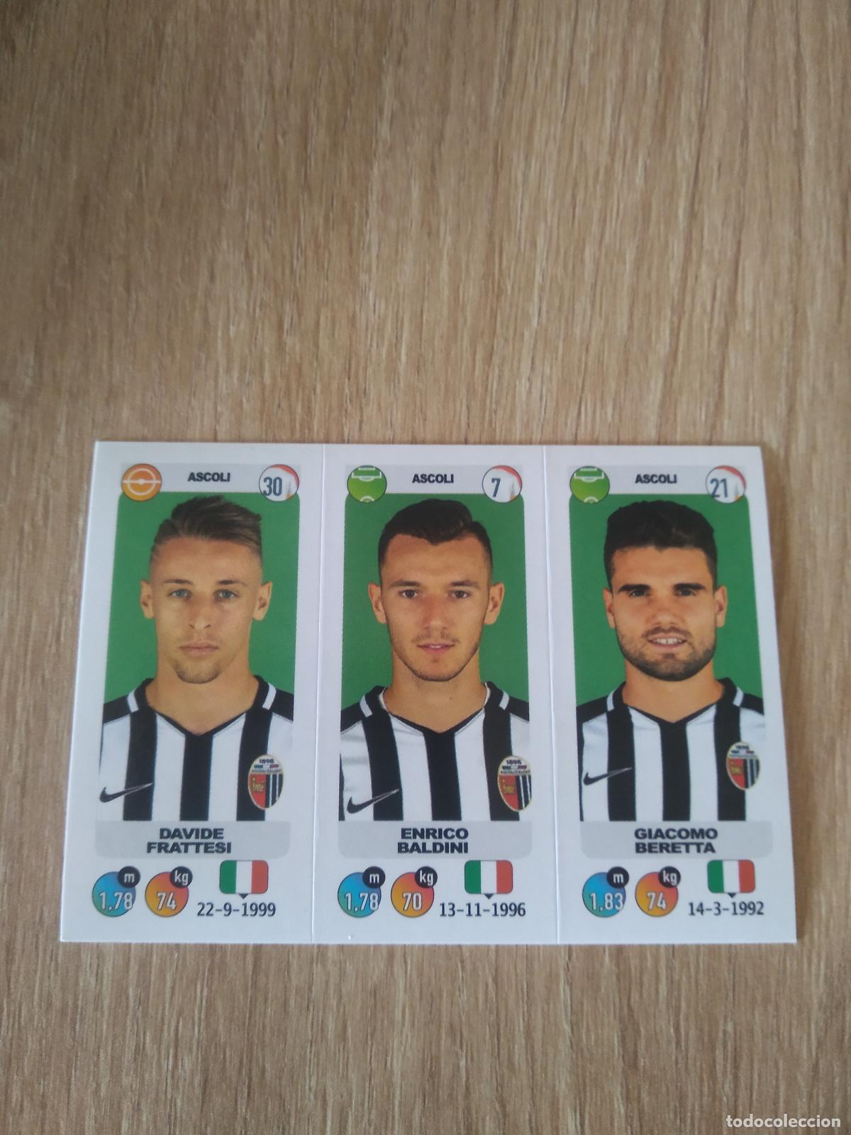 Cromos de f&uacute;tbol: 571 FRATTESI BALDINI BERETTA ASCOLI CROMO FUTBOL PANINI LIGA ITALIA 18-19 CALCIATORI 2018-2019