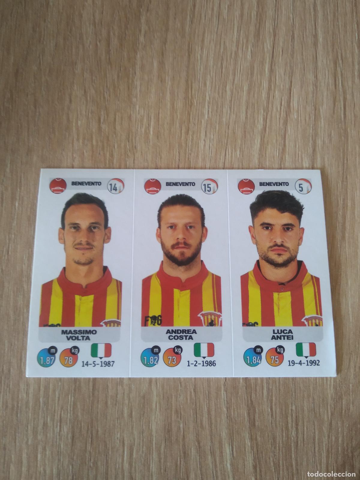 Cromos de f&uacute;tbol: 577 VOLTA COSTA ANTEI BENEVENTO CROMO FUTBOL PANINI LIGA ITALIA 18-19 CALCIATORI 2018-2019