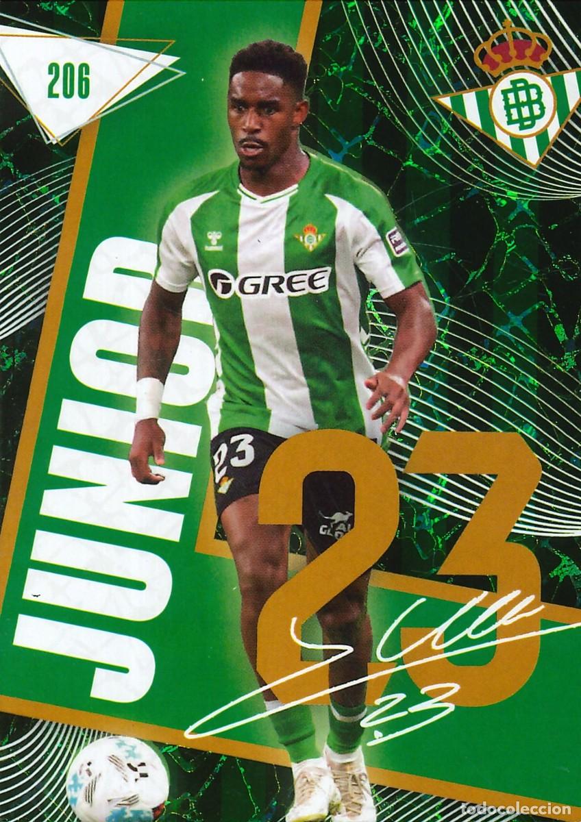 Cromos de f&uacute;tbol: FUTBOL - BETIS CARDS - 2025-2026 - 25-26 - REAL BETIS - 206 - JUNIOR FIRPO