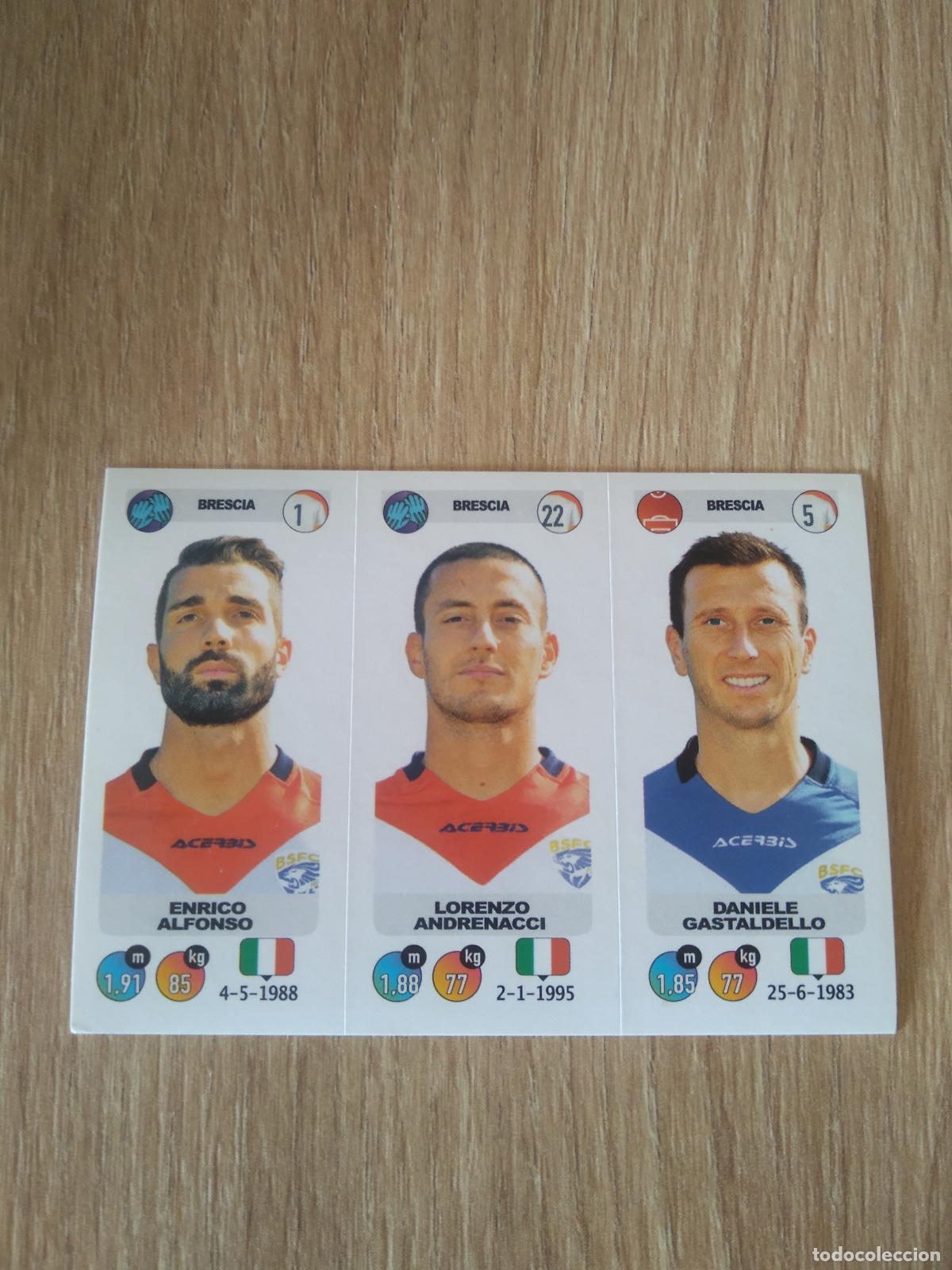 Cromos de f&uacute;tbol: 582 ALFONSO ANDRENACCI GASTALDELLO CROMO FUTBOL PANINI LIGA ITALIA 18-19 CALCIATORI 2018-2019