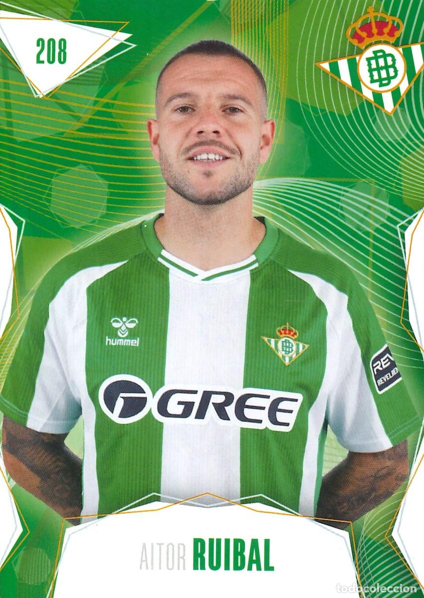 Cromos de f&uacute;tbol: FUTBOL - BETIS CARDS - 2025-2026 - 25-26 - REAL BETIS - 208 - AITOR RUIBAL